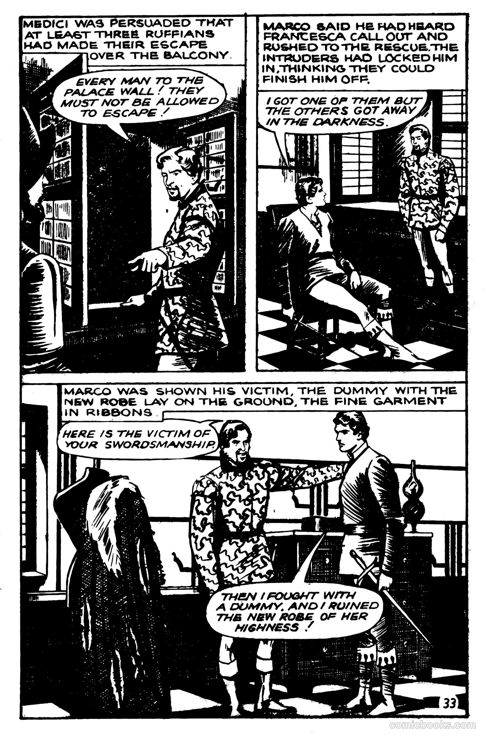 T.V. Picture Stories 4 - Sword of Freedom #1 — page 35 of 68