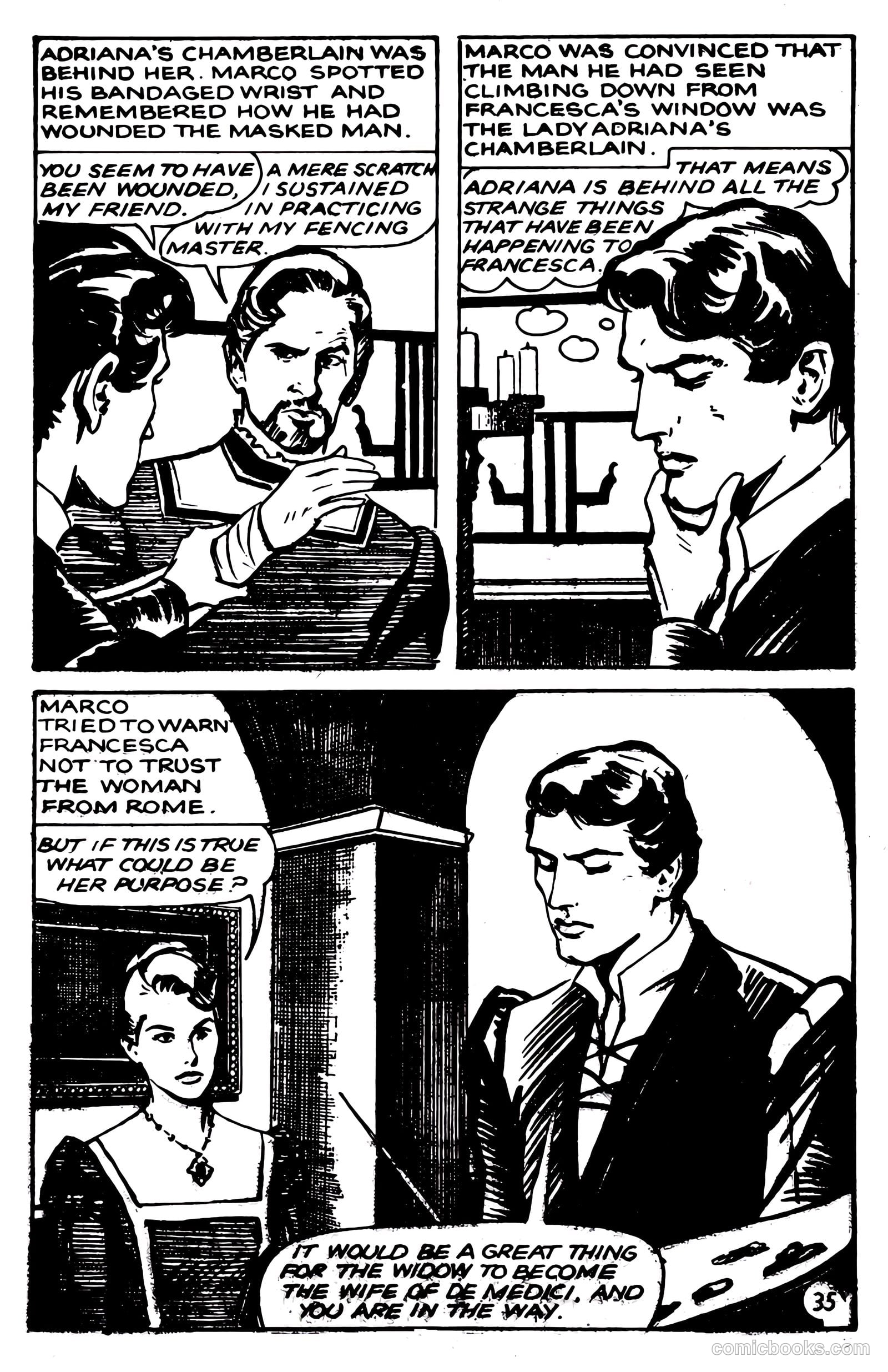 T.V. Picture Stories 4 - Sword of Freedom #1 — page 37 of 68