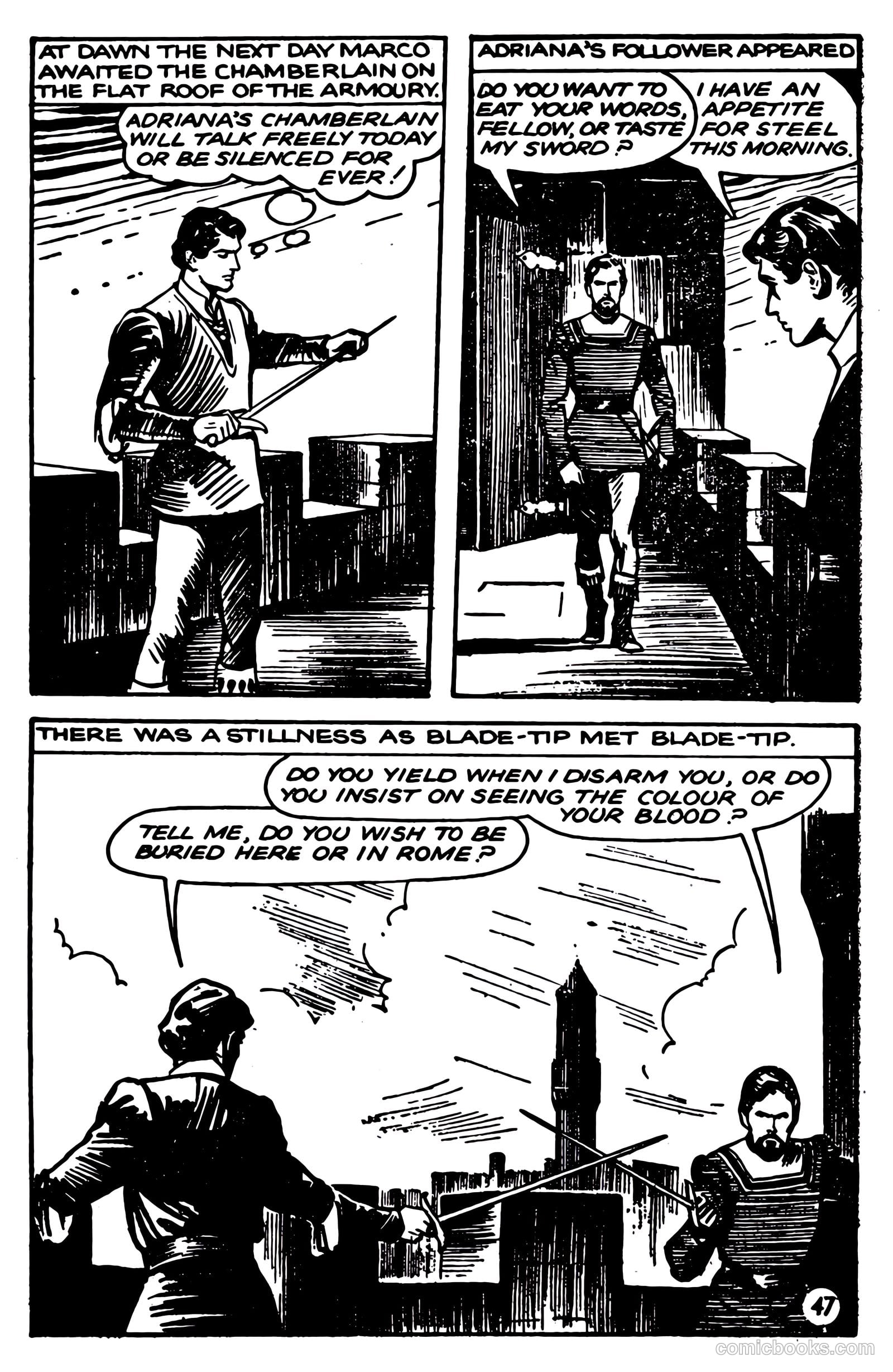 T.V. Picture Stories 4 - Sword of Freedom #1 — page 49 of 68
