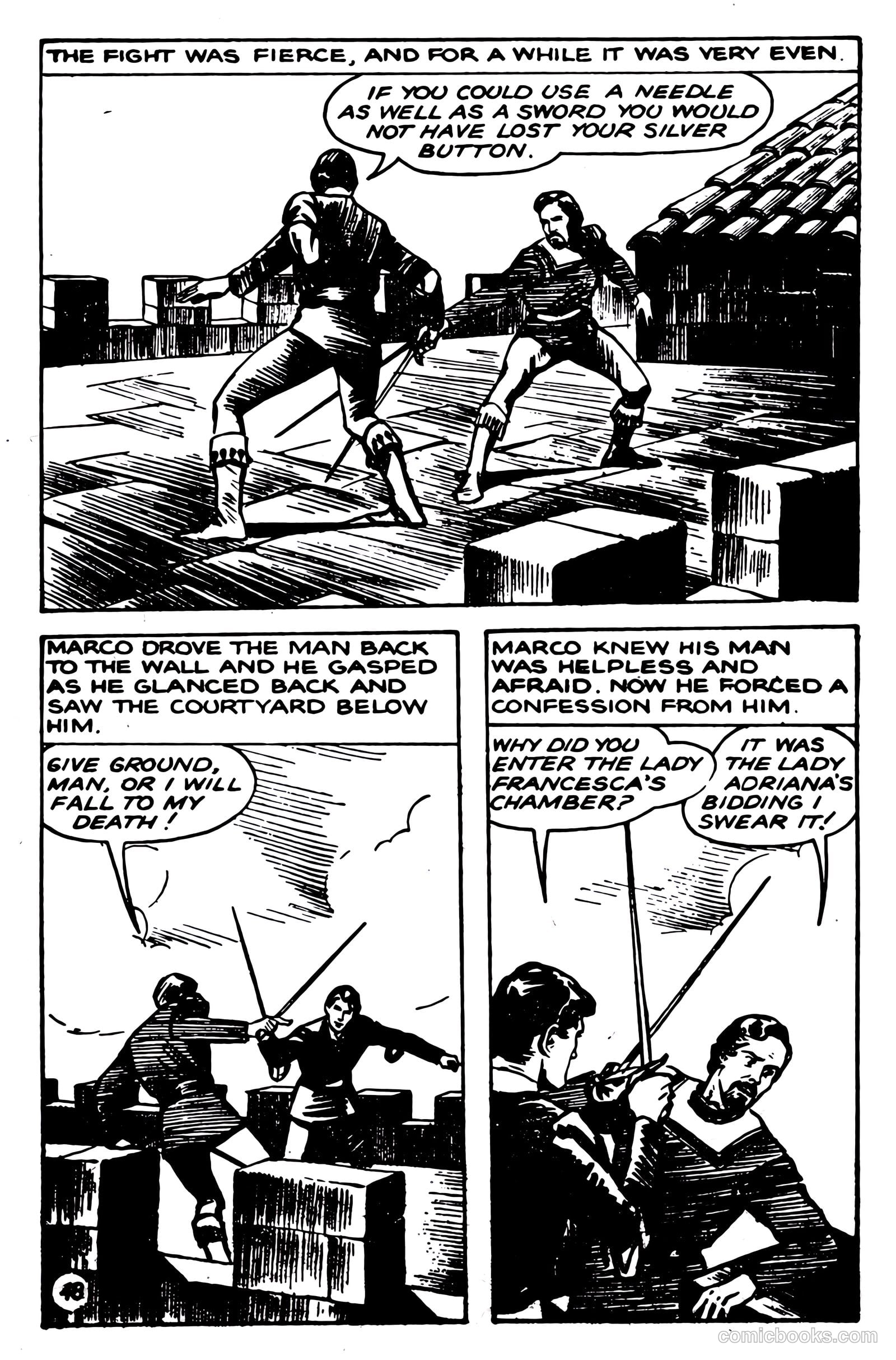 T.V. Picture Stories 4 - Sword of Freedom #1 — page 50 of 68