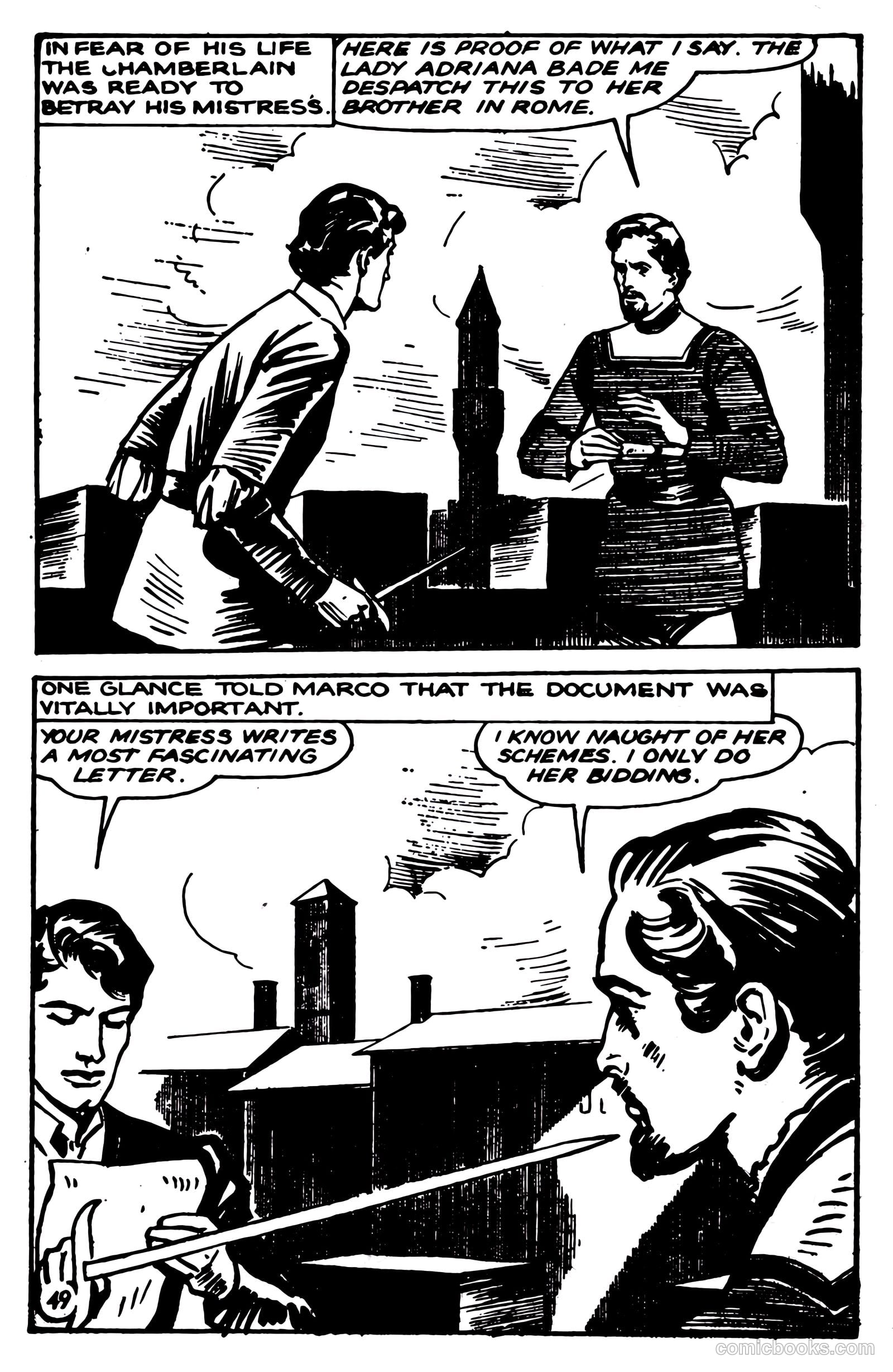 T.V. Picture Stories 4 - Sword of Freedom #1 — page 51 of 68