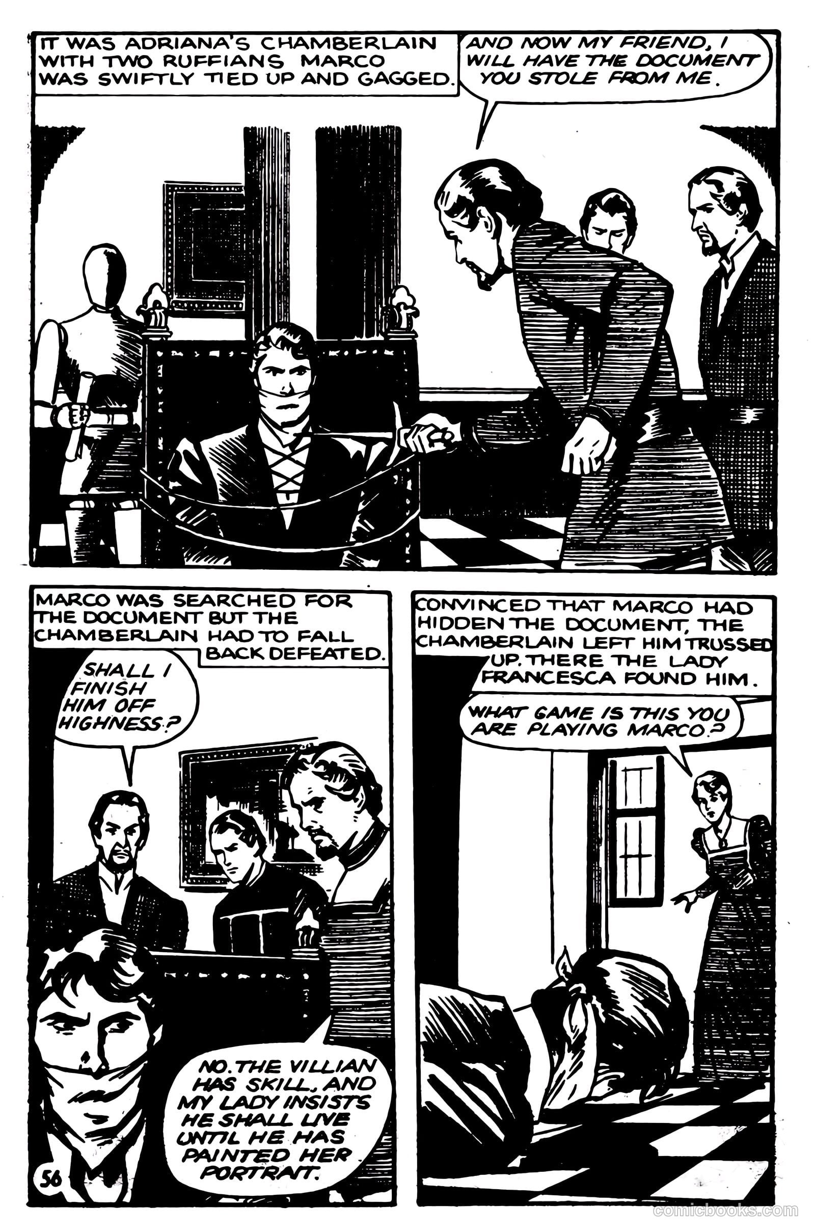 T.V. Picture Stories 4 - Sword of Freedom #1 — page 58 of 68