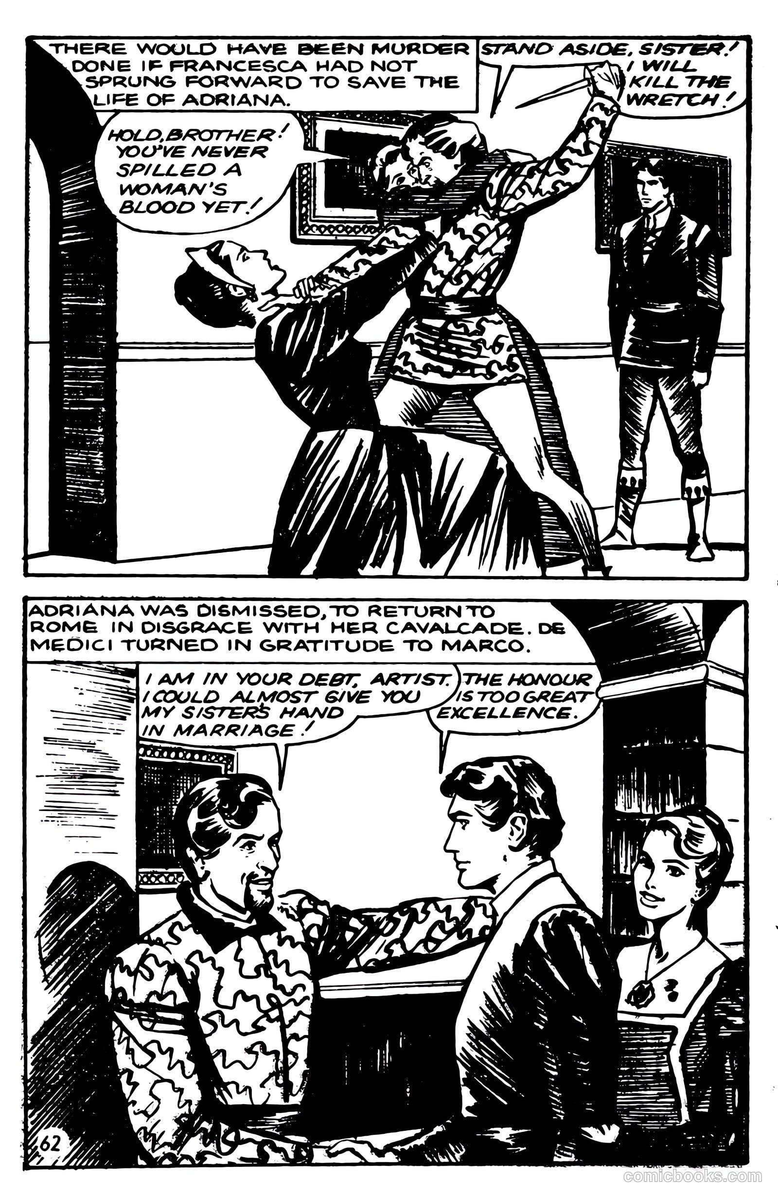 T.V. Picture Stories 4 - Sword of Freedom #1 — page 64 of 68
