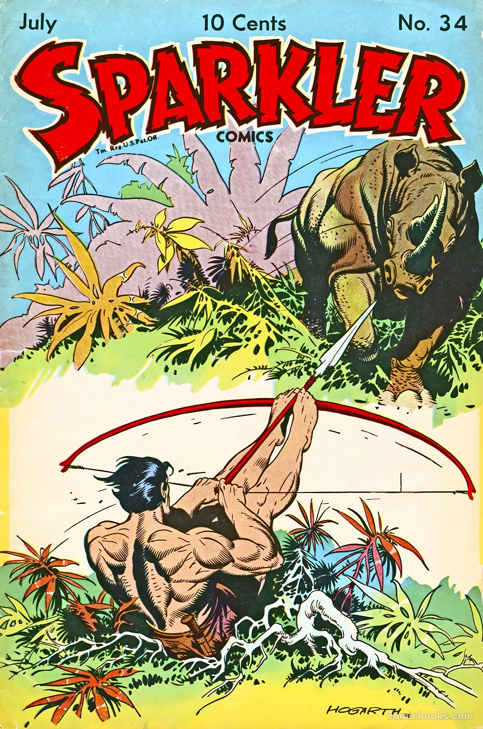 Sparkler Comics #34