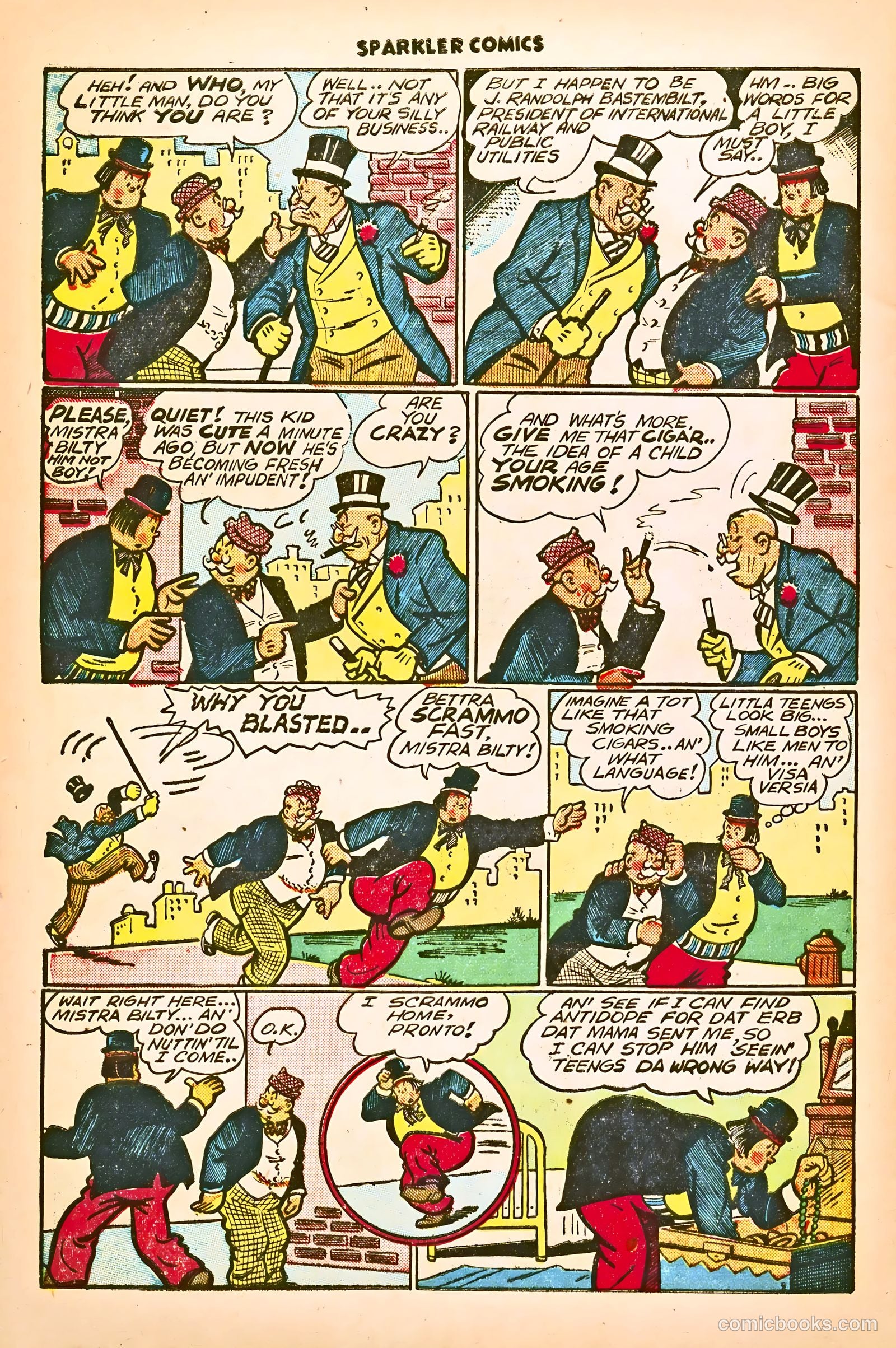 Sparkler Comics #34 — page 35 of 41