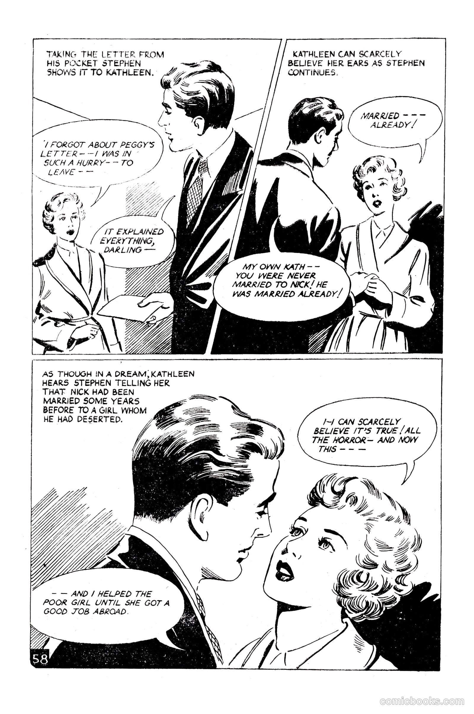Picture Romance Library 47 - Shadow Bride #1 — page 60 of 68