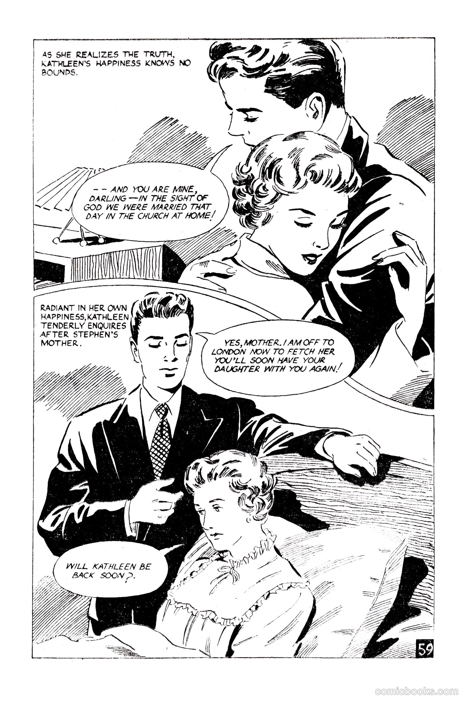 Picture Romance Library 47 - Shadow Bride #1 — page 61 of 68