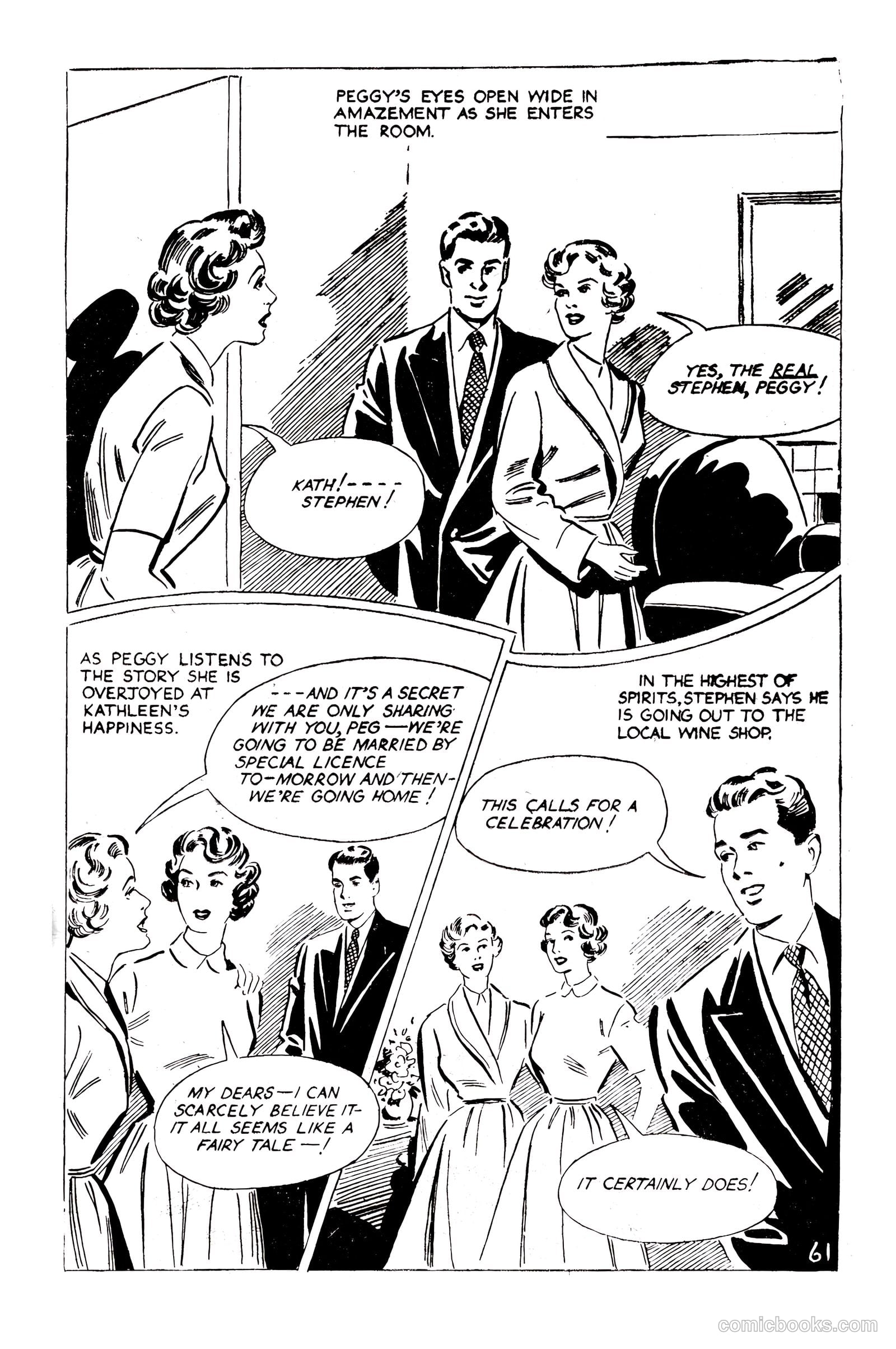 Picture Romance Library 47 - Shadow Bride #1 — page 63 of 68