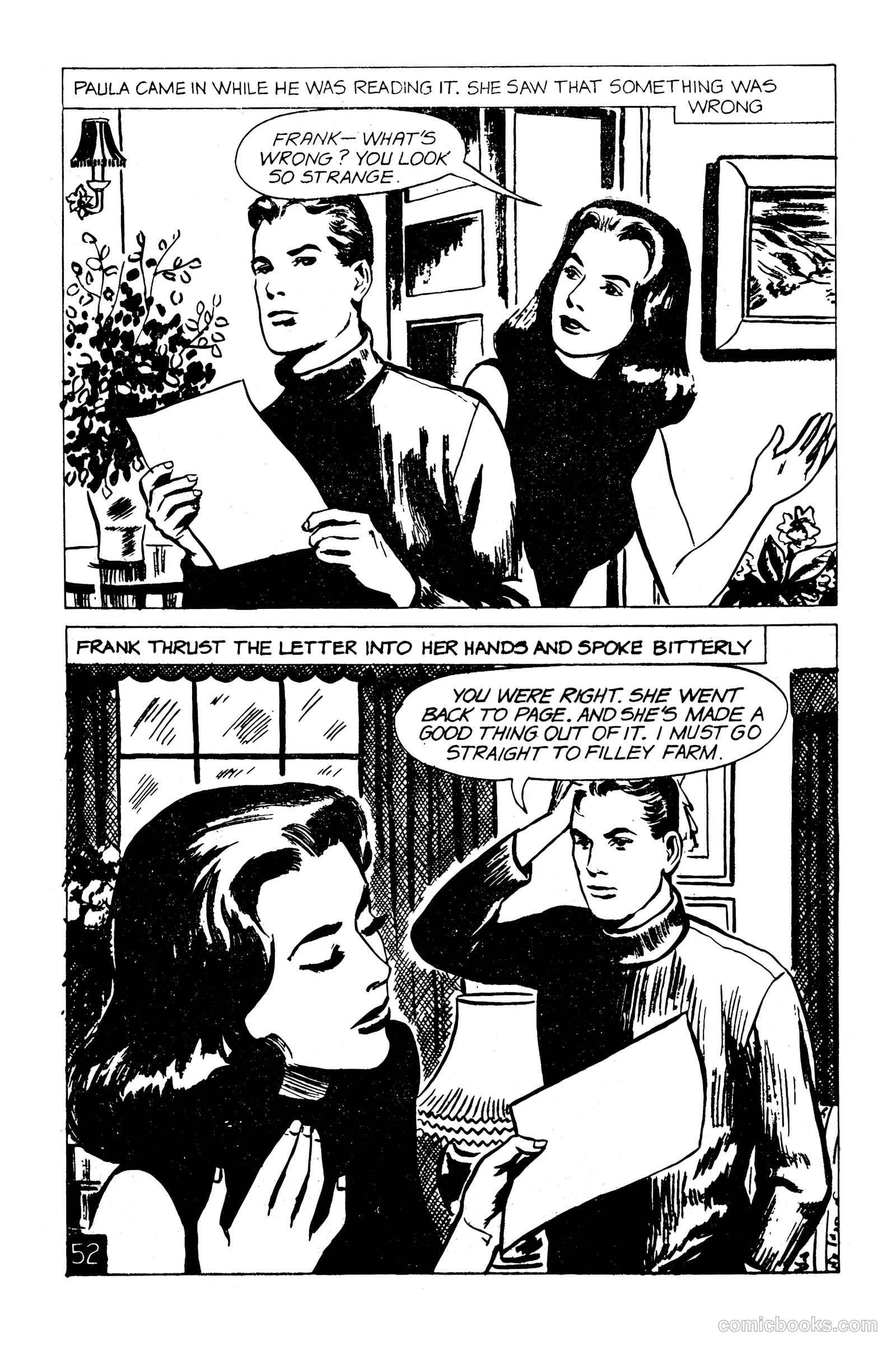 Picture Romance Library 32 - Branded Sweethearts #1 — page 54 of 68