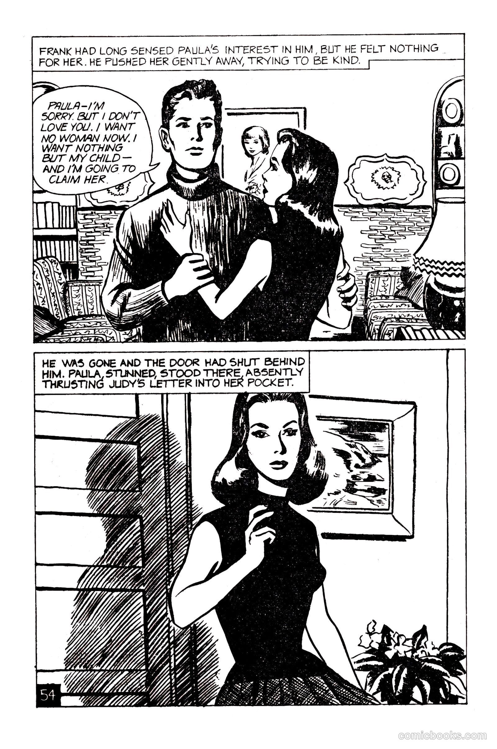 Picture Romance Library 32 - Branded Sweethearts #1 — page 56 of 68