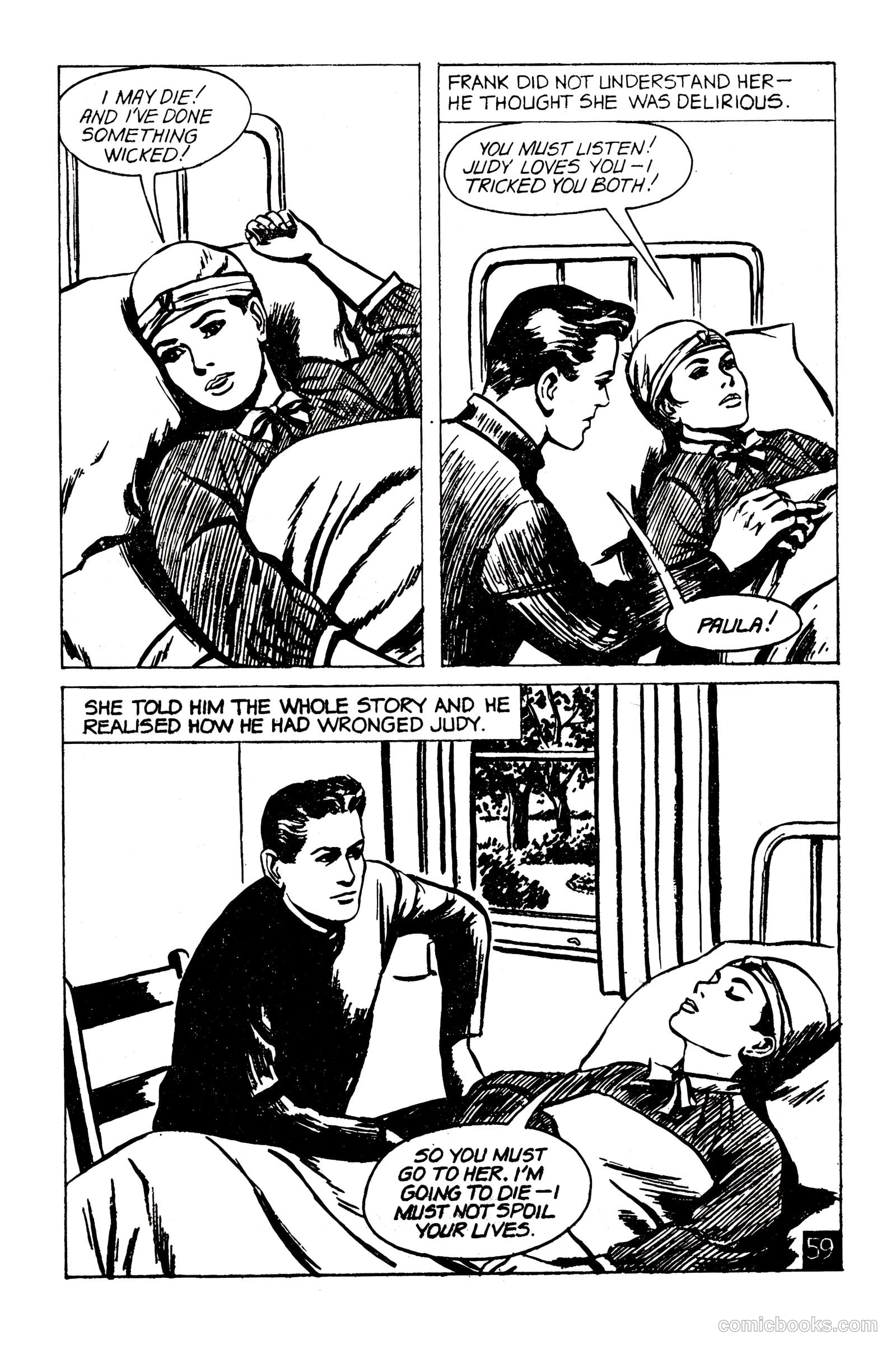 Picture Romance Library 32 - Branded Sweethearts #1 — page 61 of 68