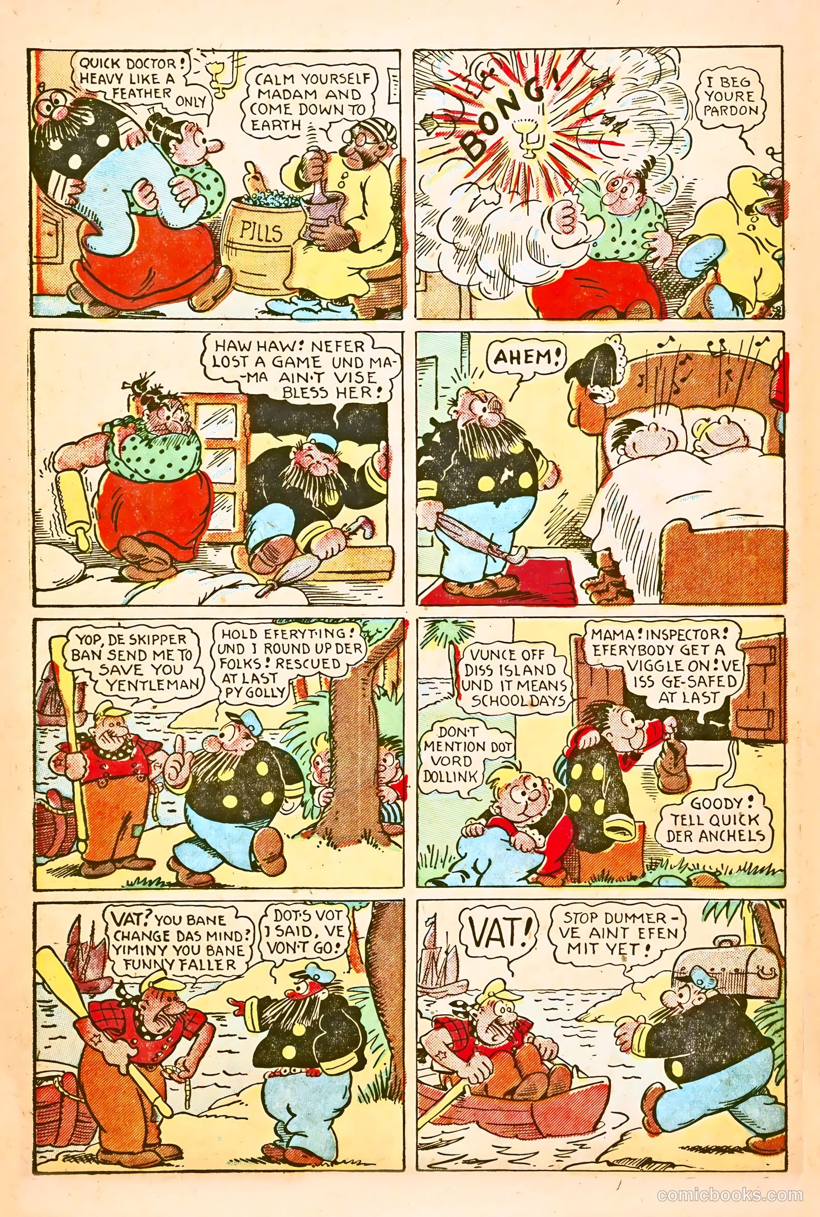 Comics on Parade #59 — page 36 of 52