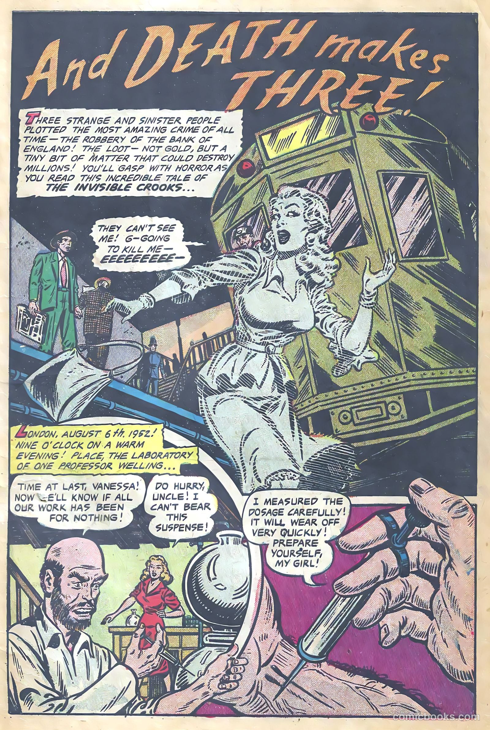 Fantastic Fears #1 — page 3 of 36