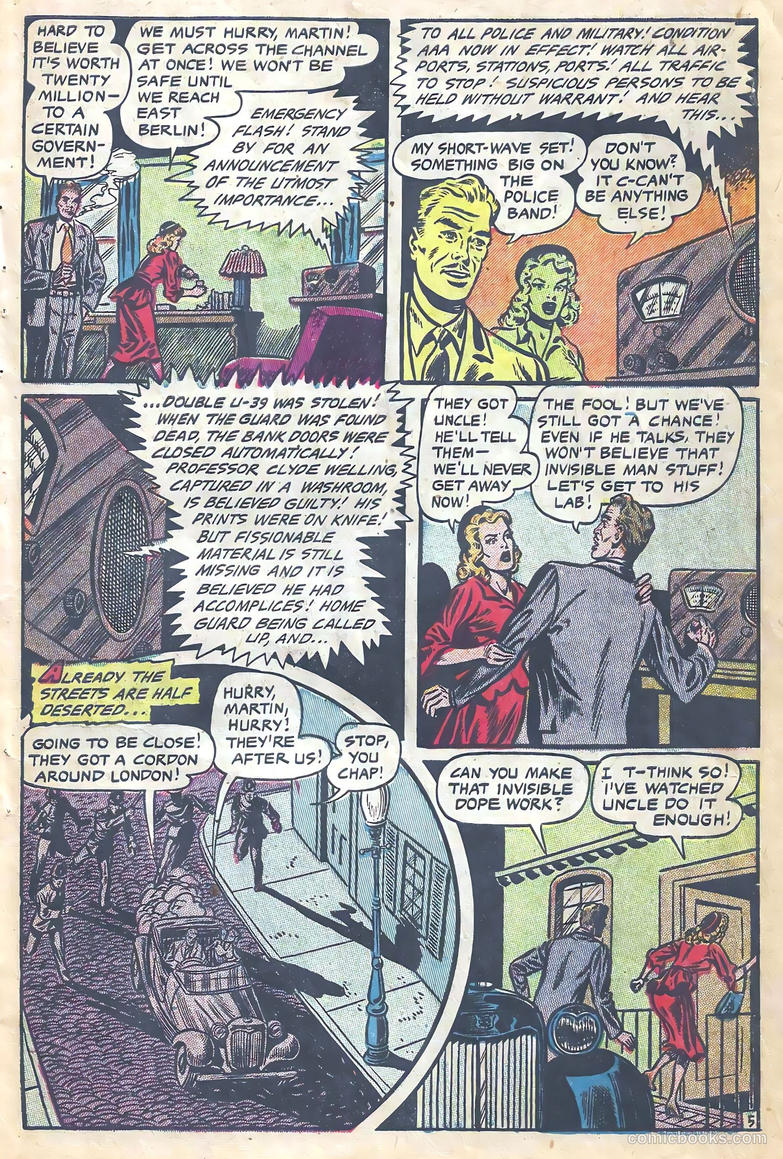 Fantastic Fears #1 — page 7 of 36