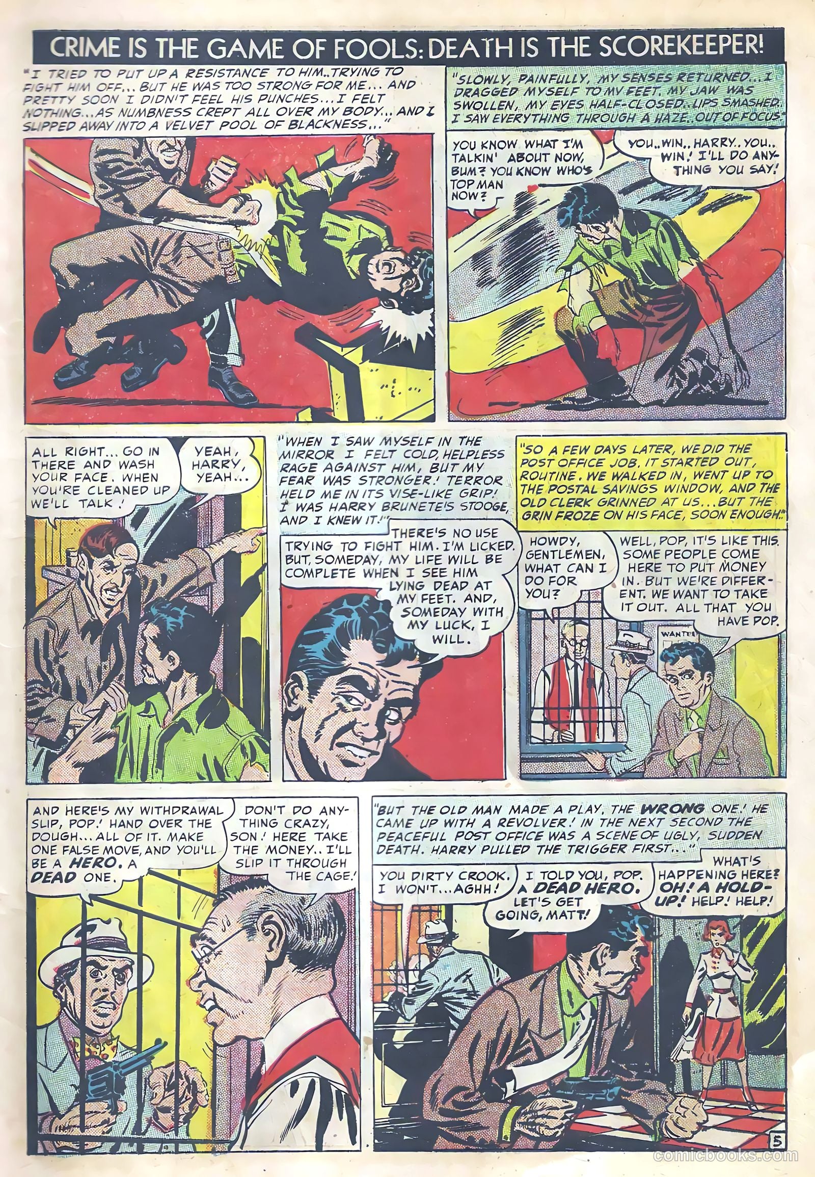 Dead End Crime Stories #1 — page 7 of 52