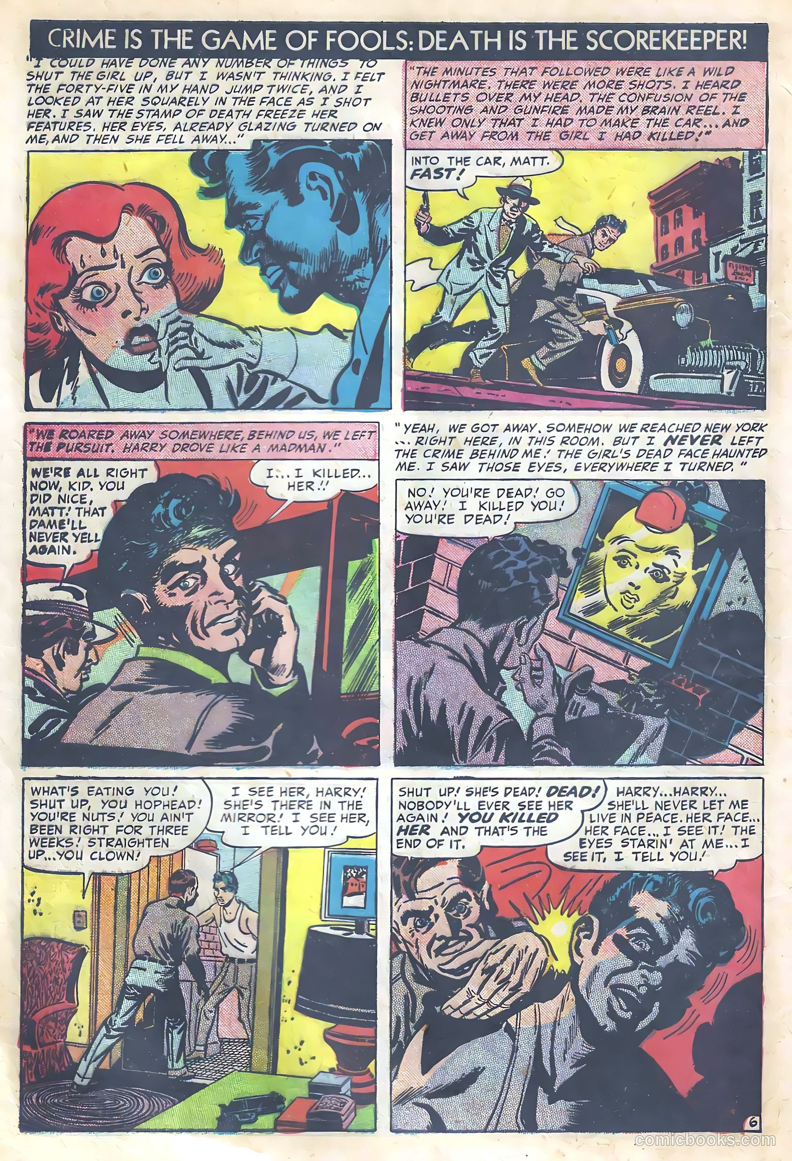 Dead End Crime Stories #1 — page 8 of 52