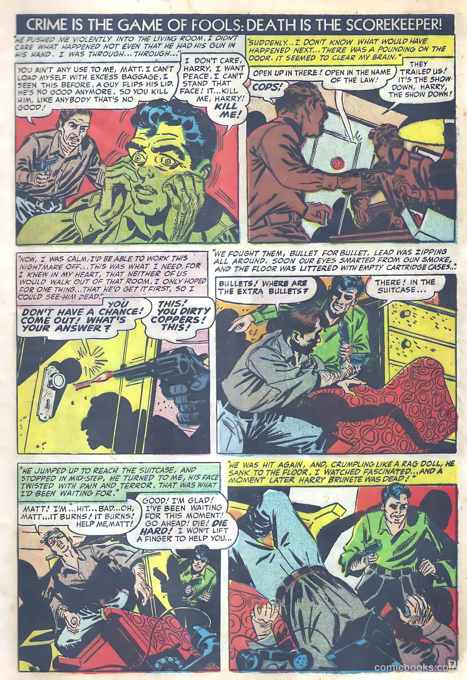 Dead End Crime Stories #1 — page 9 of 52