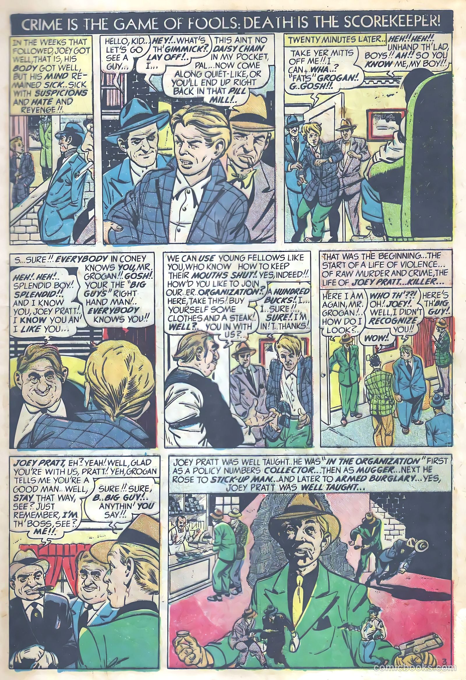 Dead End Crime Stories #1 — page 13 of 52