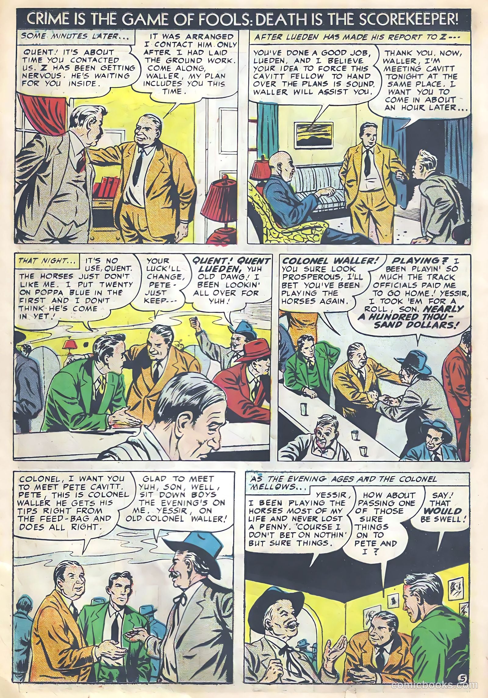 Dead End Crime Stories #1 — page 34 of 52