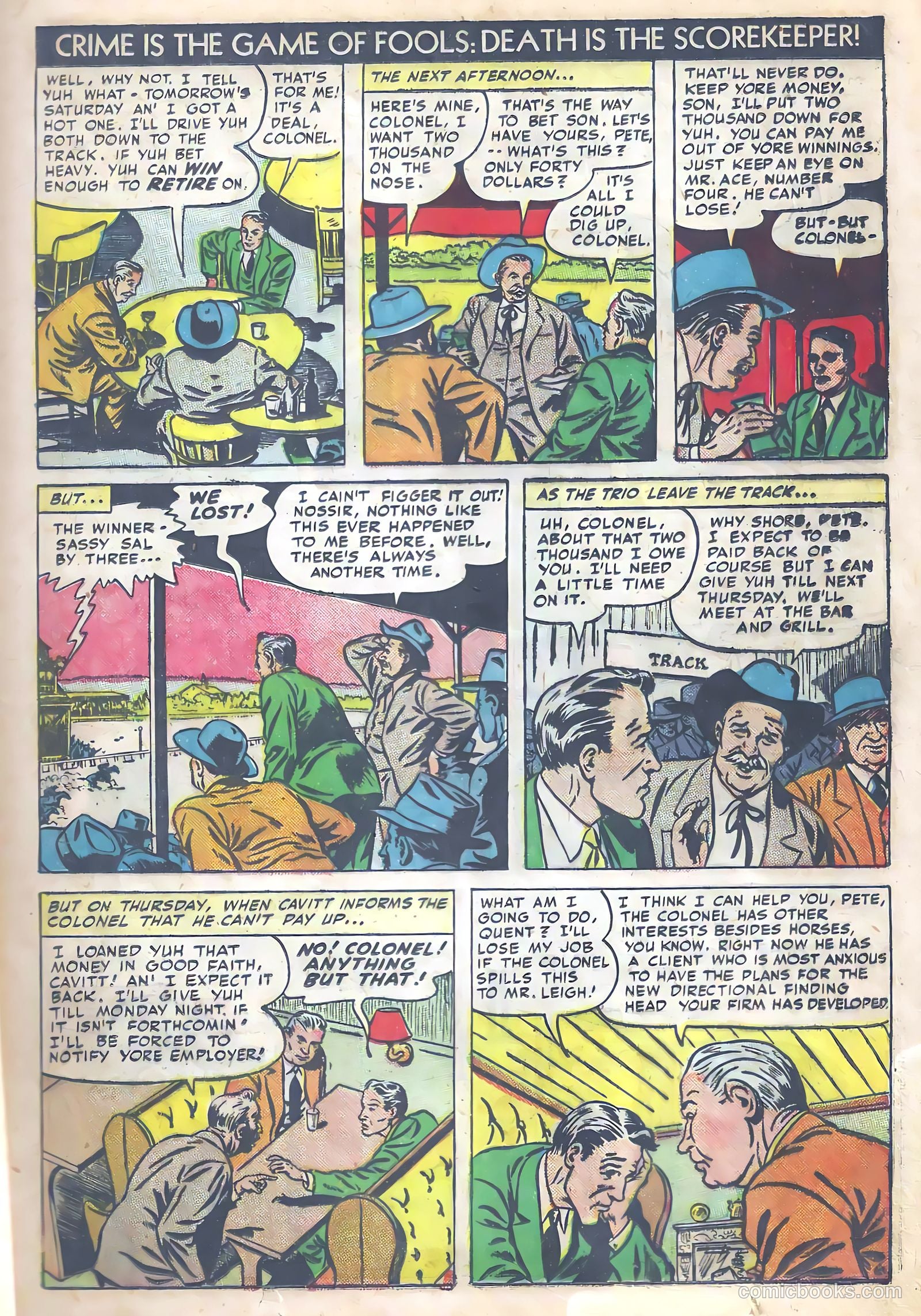 Dead End Crime Stories #1 — page 35 of 52