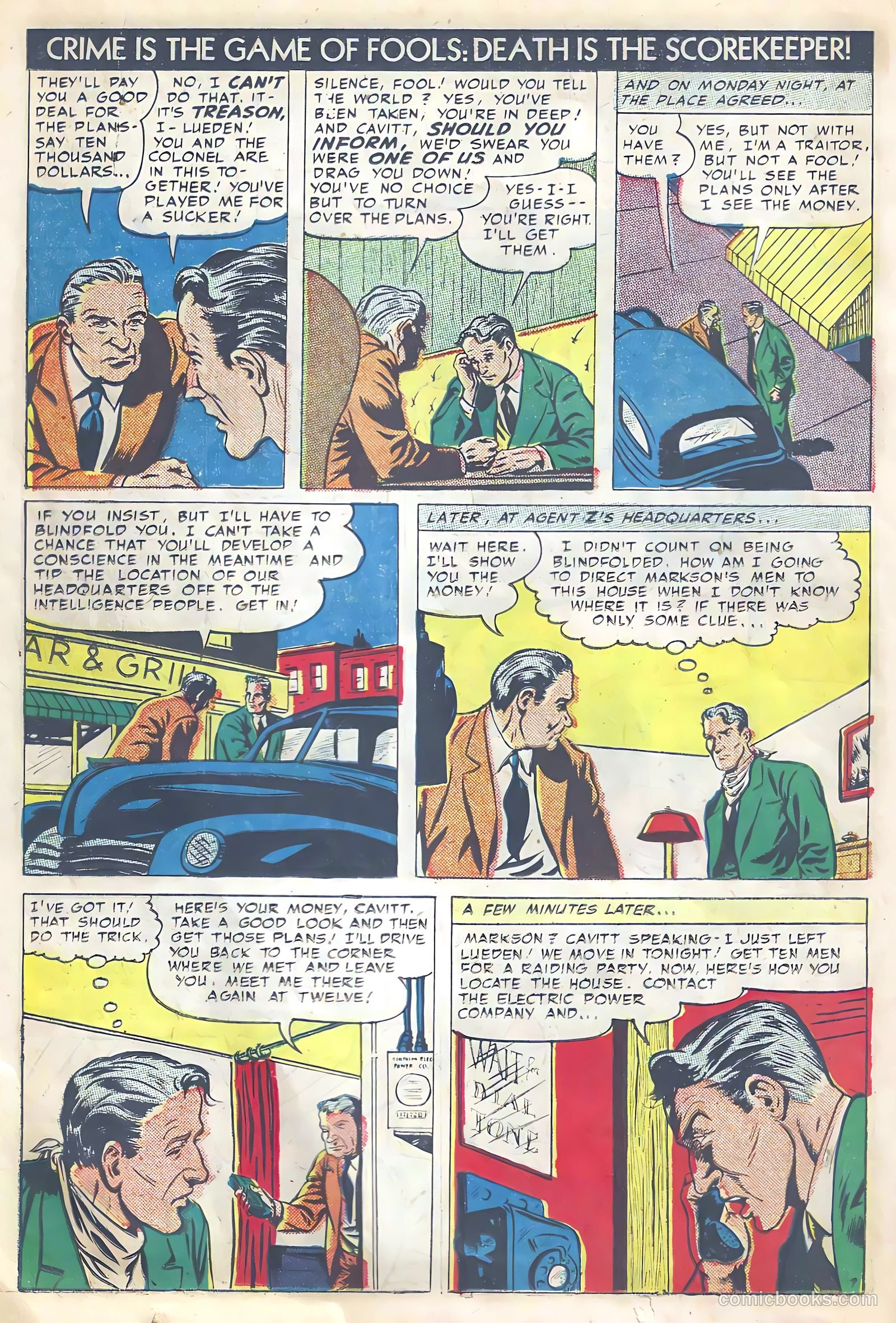 Dead End Crime Stories #1 — page 36 of 52