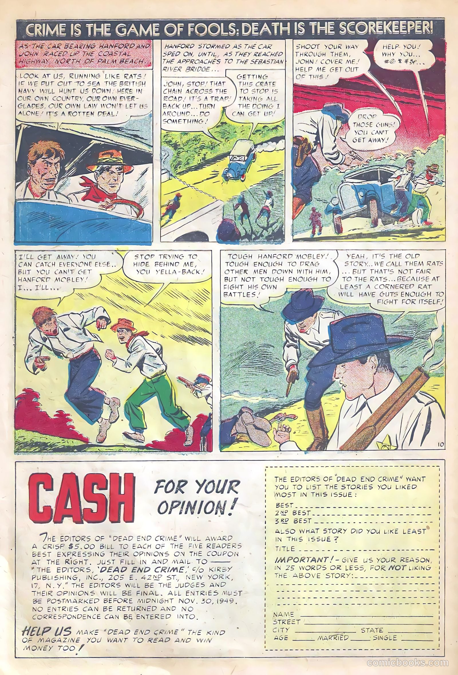 Dead End Crime Stories #1 — page 48 of 52
