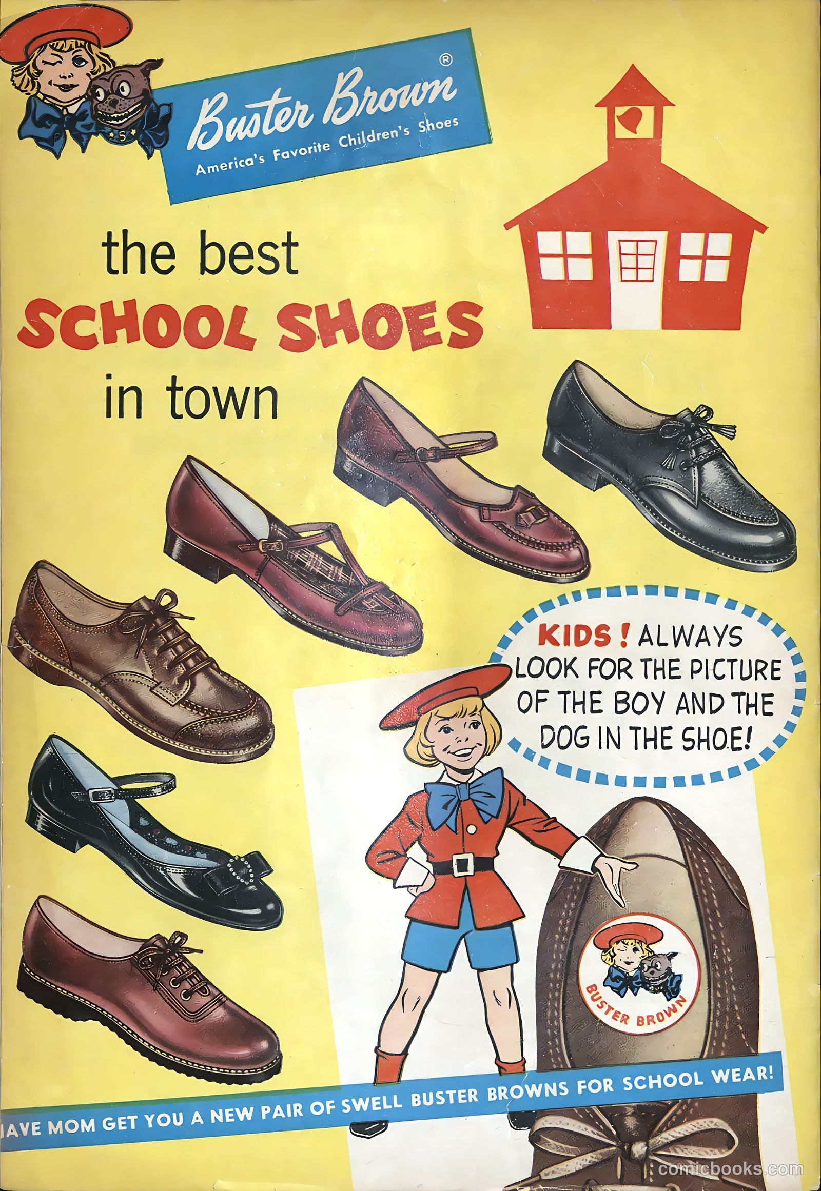 Buster Brown's Safety Coloring Book #1 — page 21 of 21