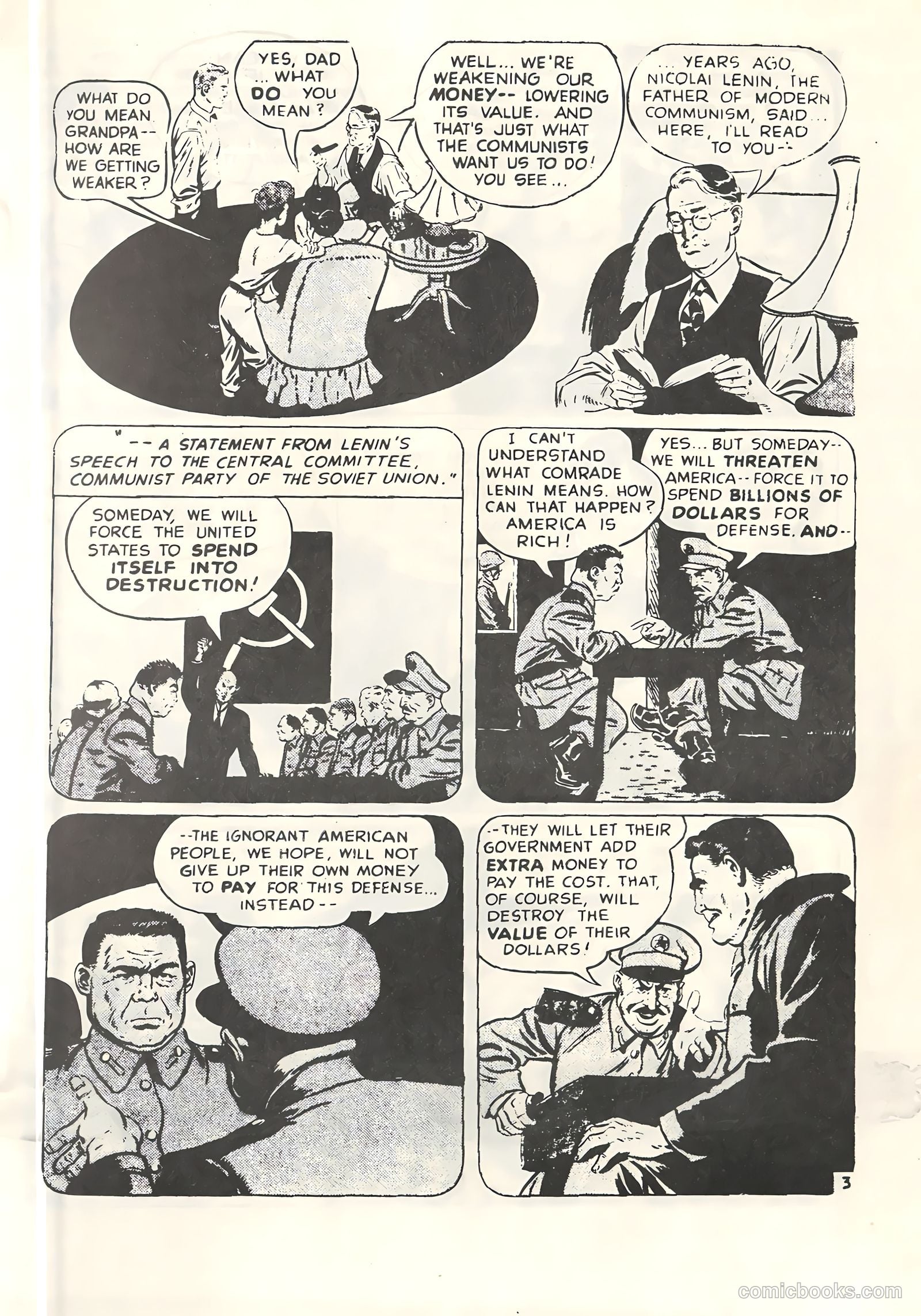 How Stalin Hopes We Will Destroy America #1 — page 3 of 16