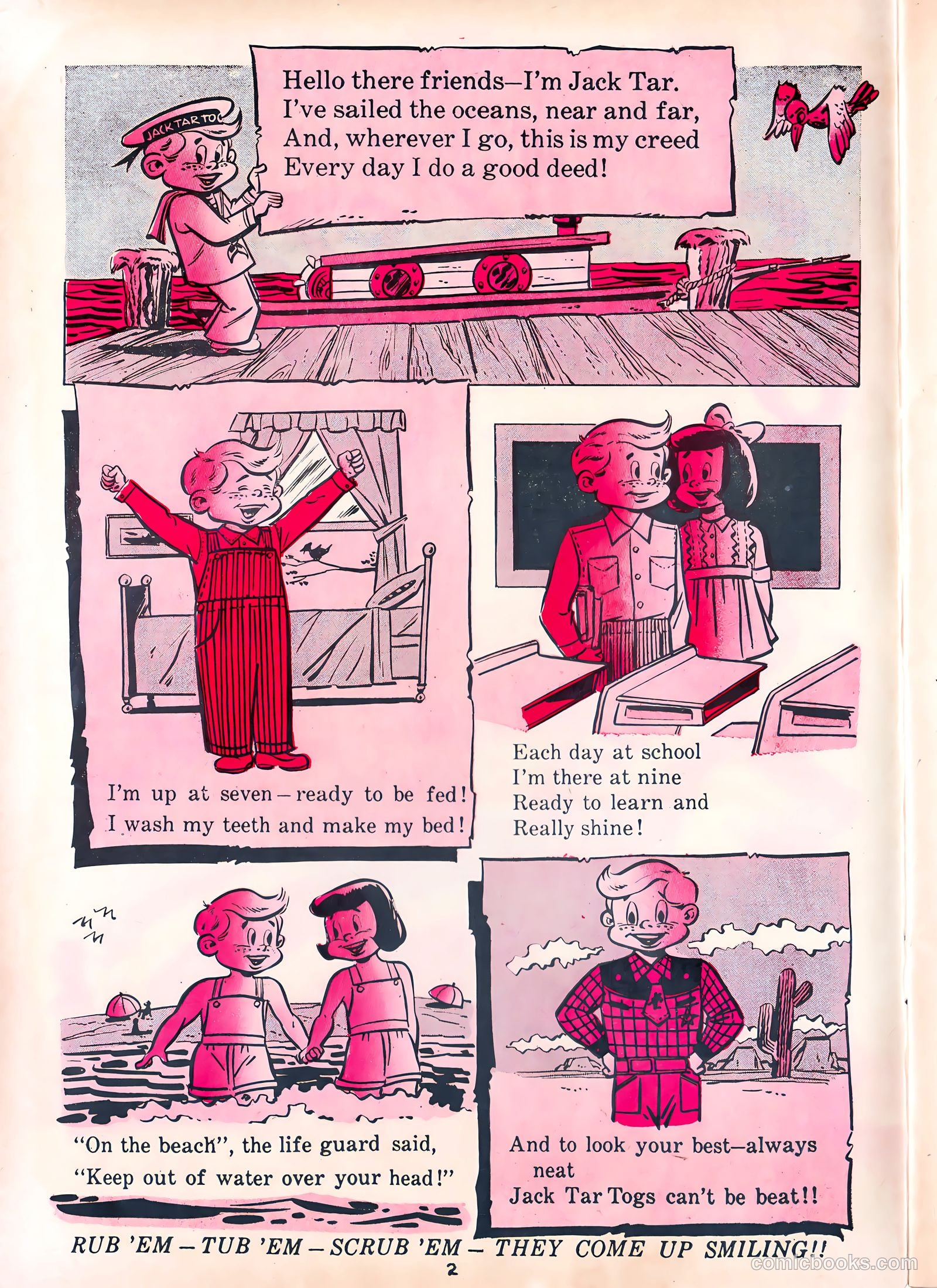 The Adventures of Jack Tar #1 — page 2 of 20