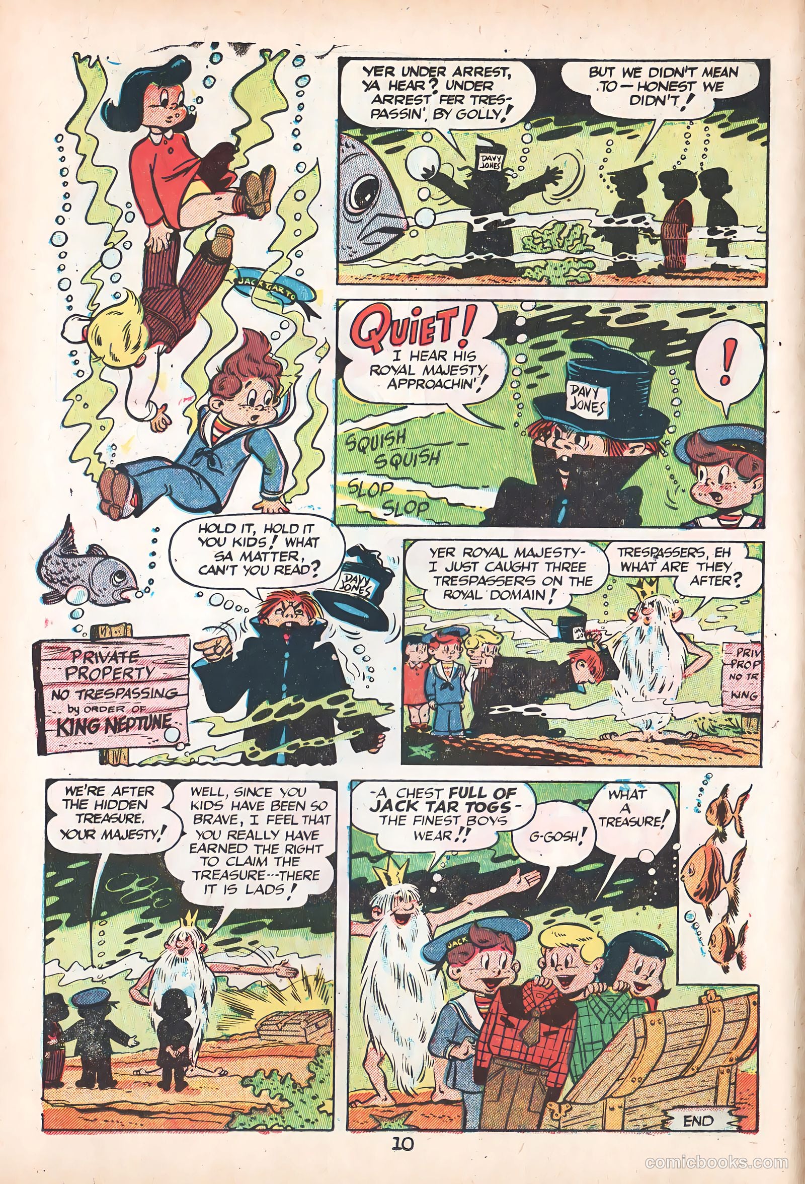 The Adventures of Jack Tar #1 — page 10 of 20