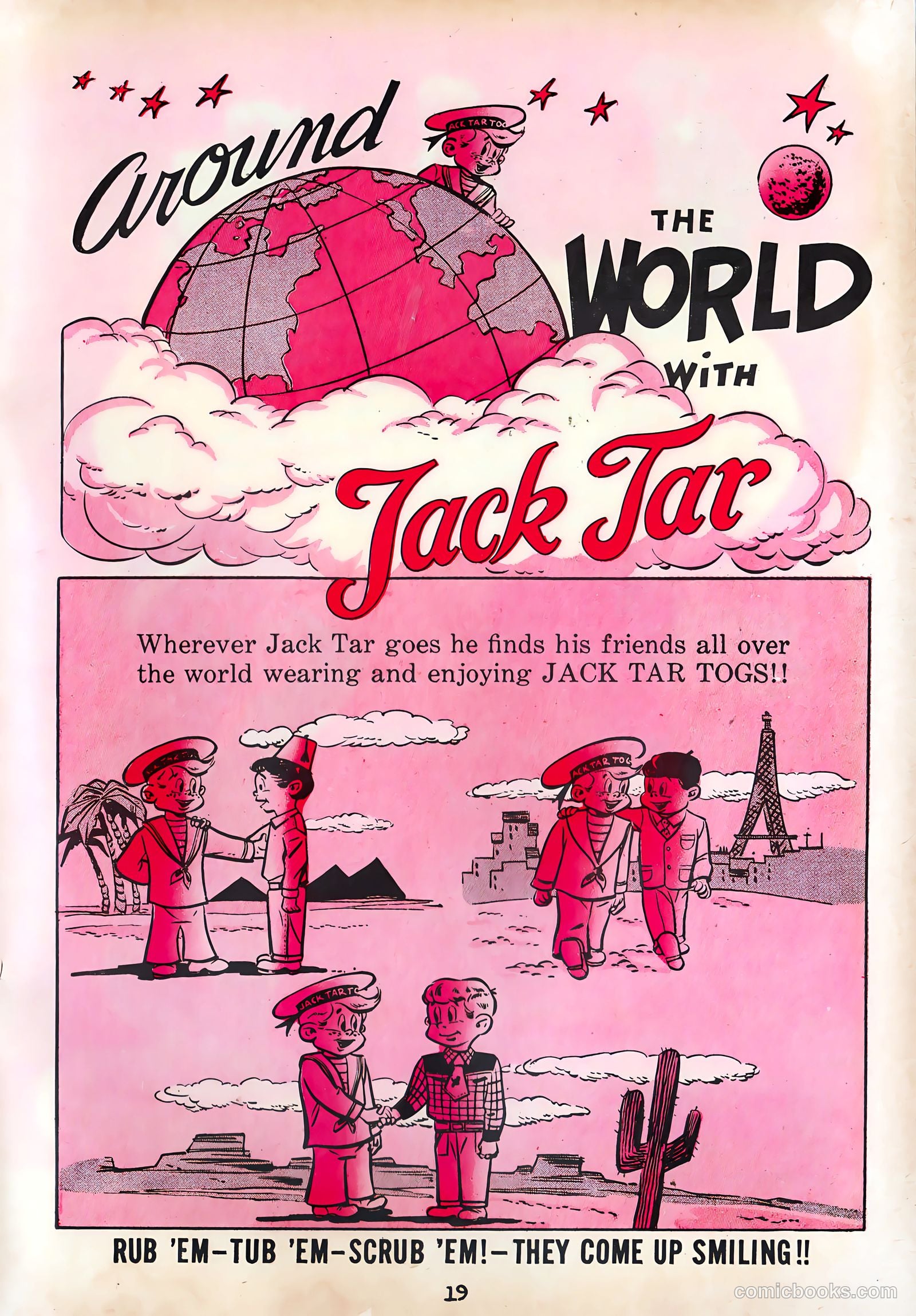 The Adventures of Jack Tar #1 — page 19 of 20