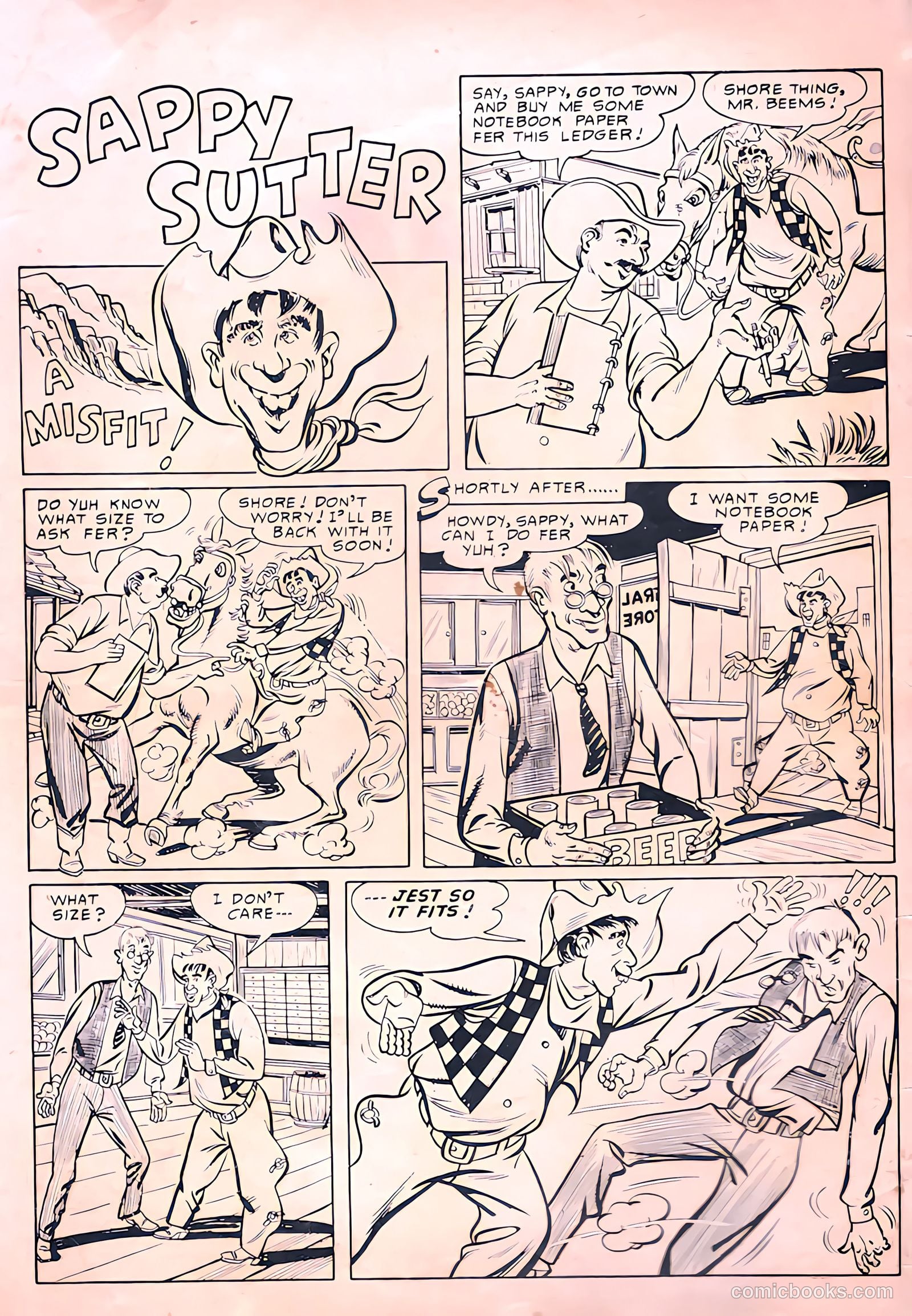 Bob Colt #1 (1950) — page 2 of 36