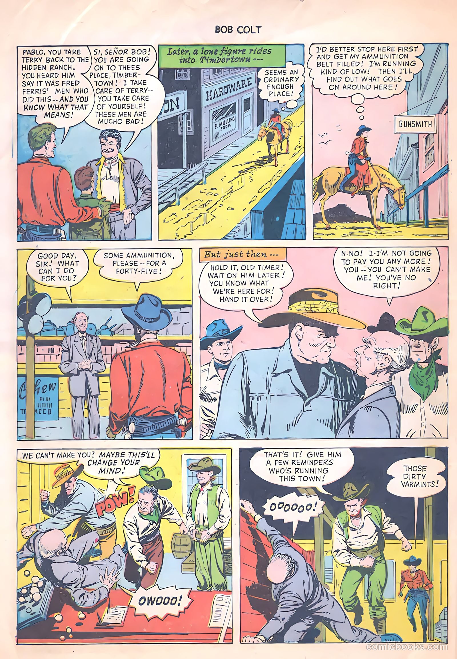 Bob Colt #1 (1950) — page 6 of 36