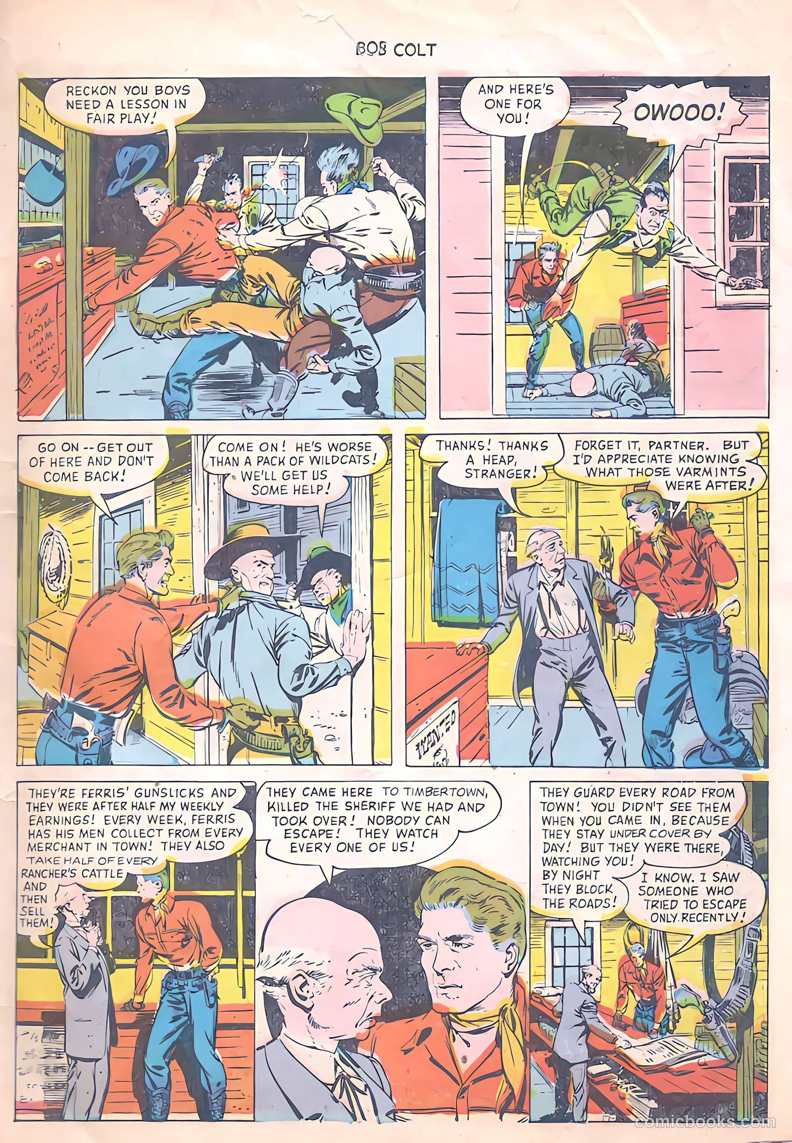 Bob Colt #1 (1950) — page 7 of 36