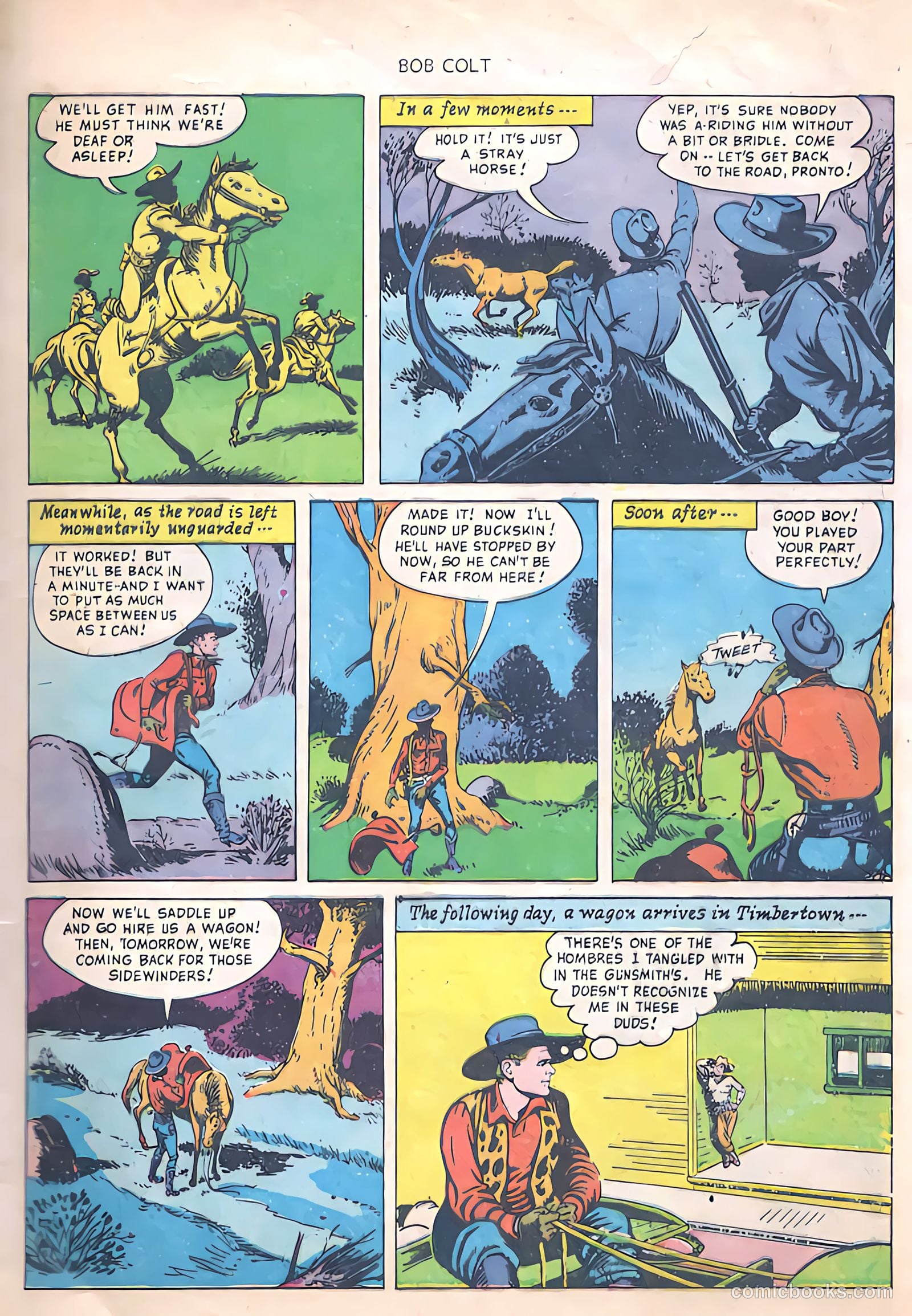 Bob Colt #1 (1950) — page 9 of 36