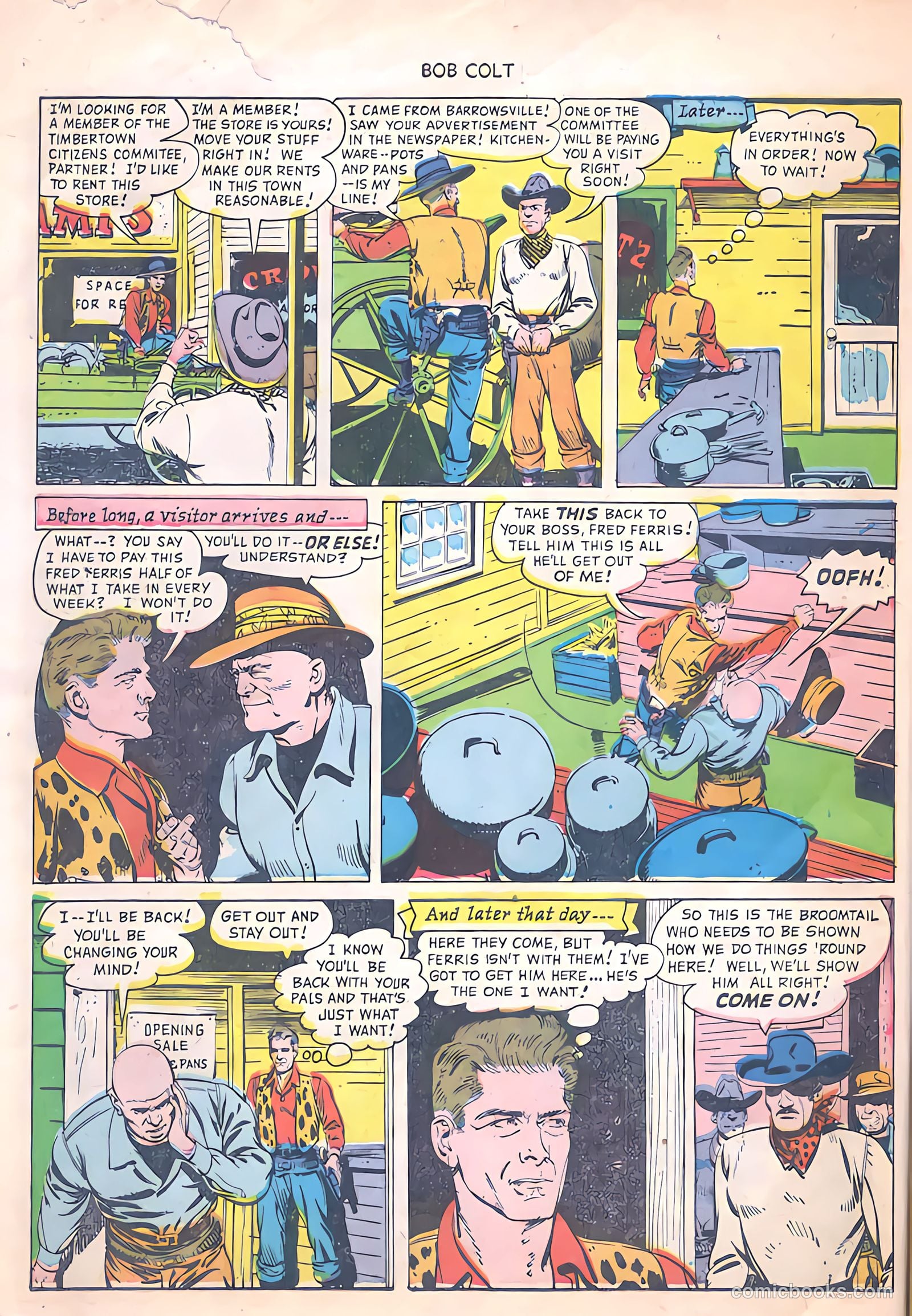 Bob Colt #1 (1950) — page 10 of 36