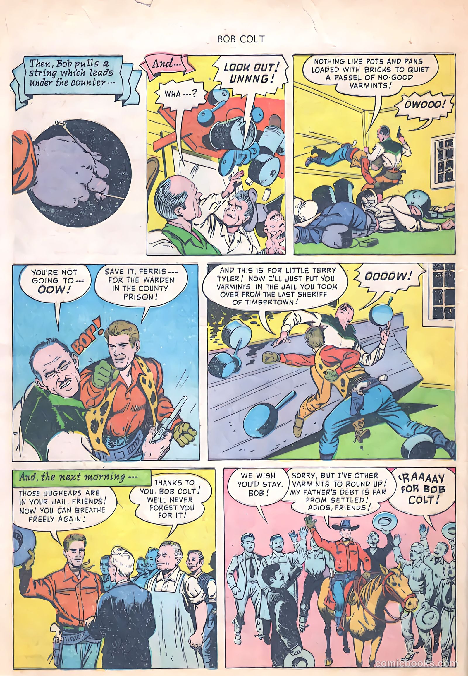 Bob Colt #1 (1950) — page 12 of 36