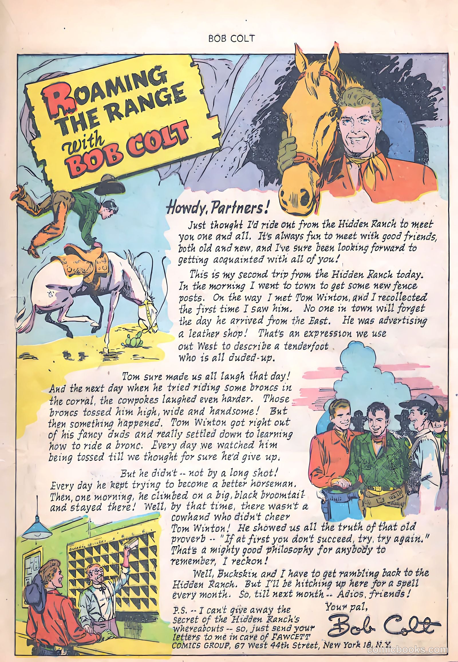 Bob Colt #1 (1950) — page 13 of 36