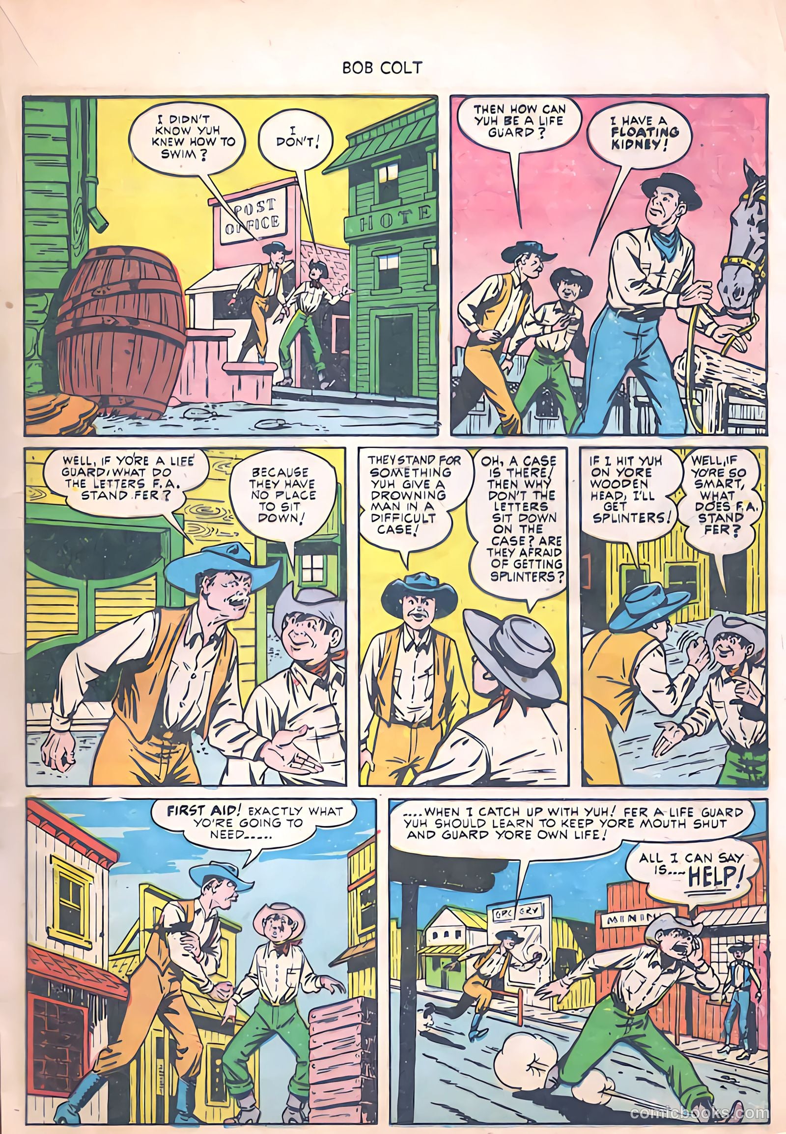 Bob Colt #1 (1950) — page 17 of 36