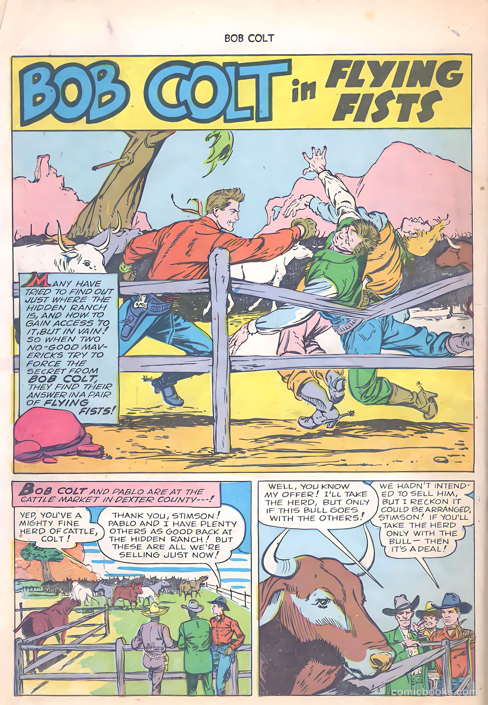 Bob Colt #1 (1950) — page 18 of 36