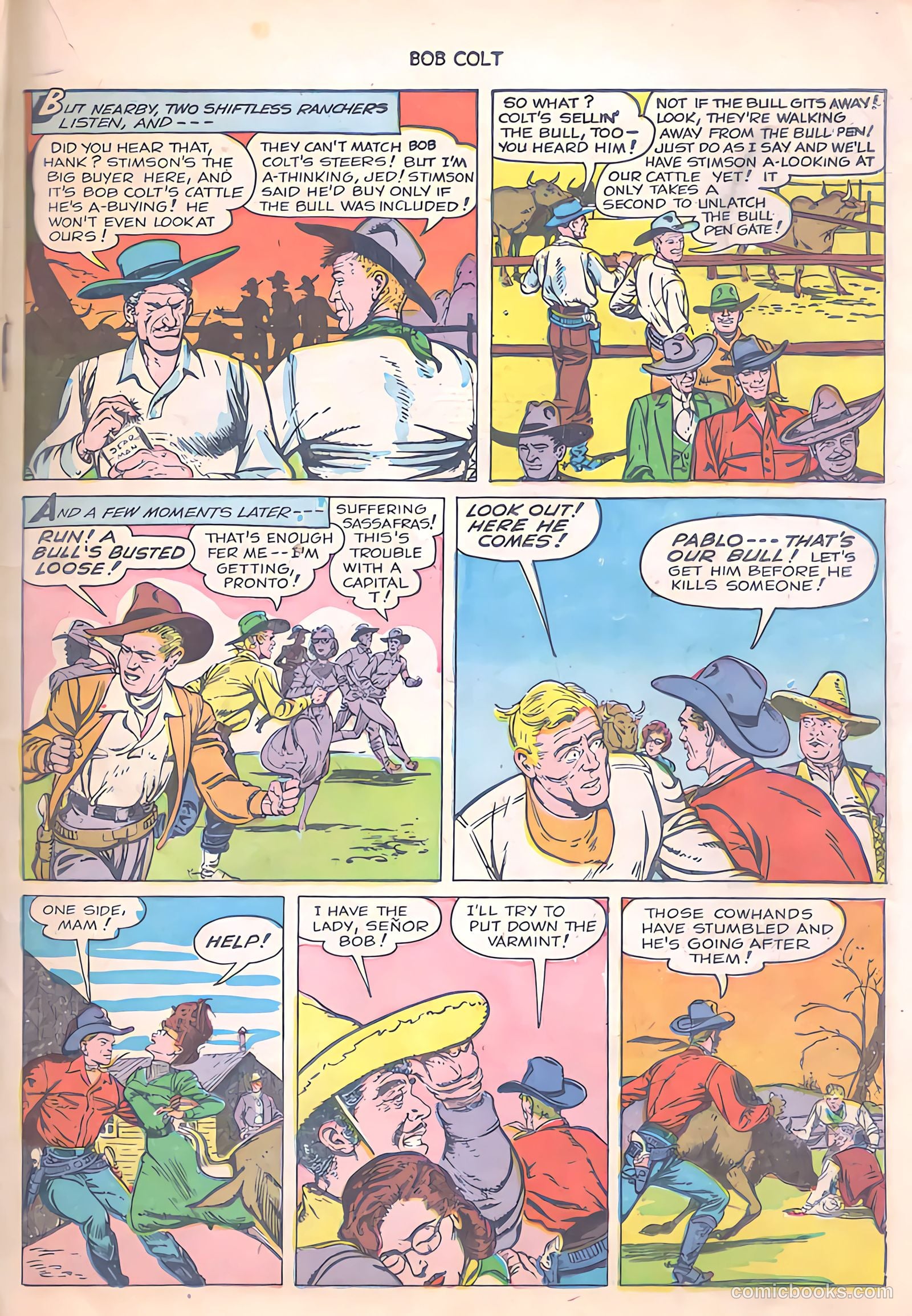 Bob Colt #1 (1950) — page 19 of 36