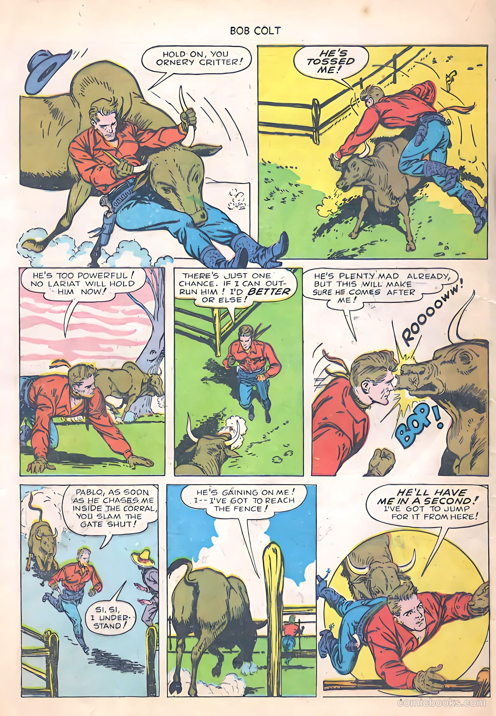 Bob Colt #1 (1950) — page 20 of 36