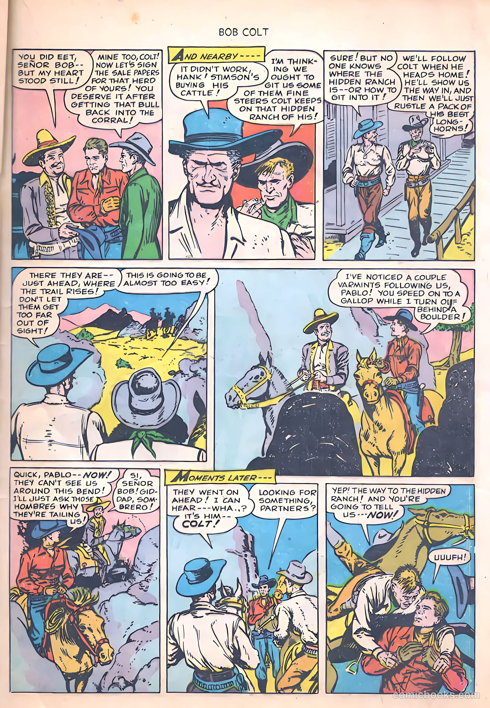 Bob Colt #1 (1950) — page 21 of 36