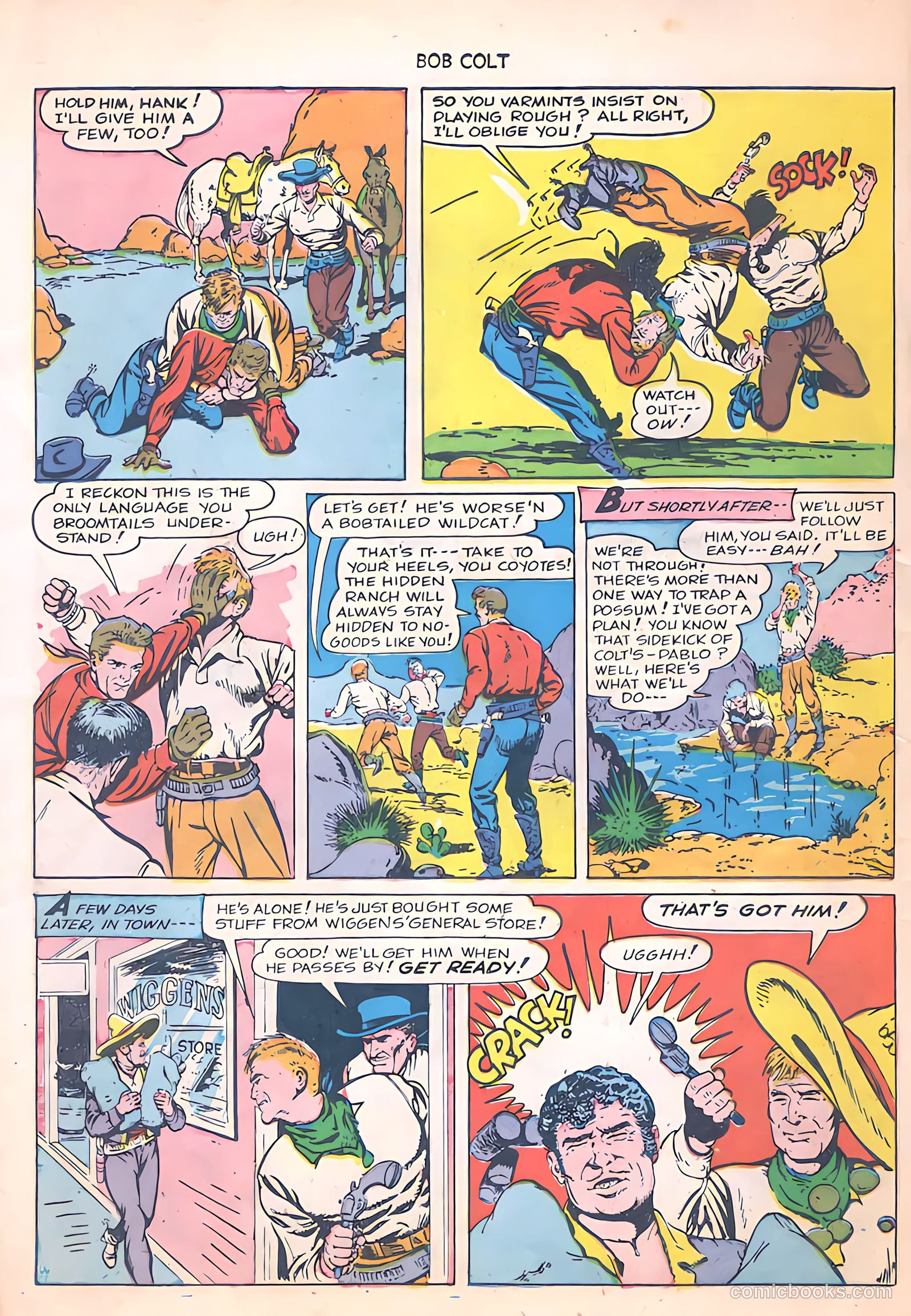 Bob Colt #1 (1950) — page 22 of 36