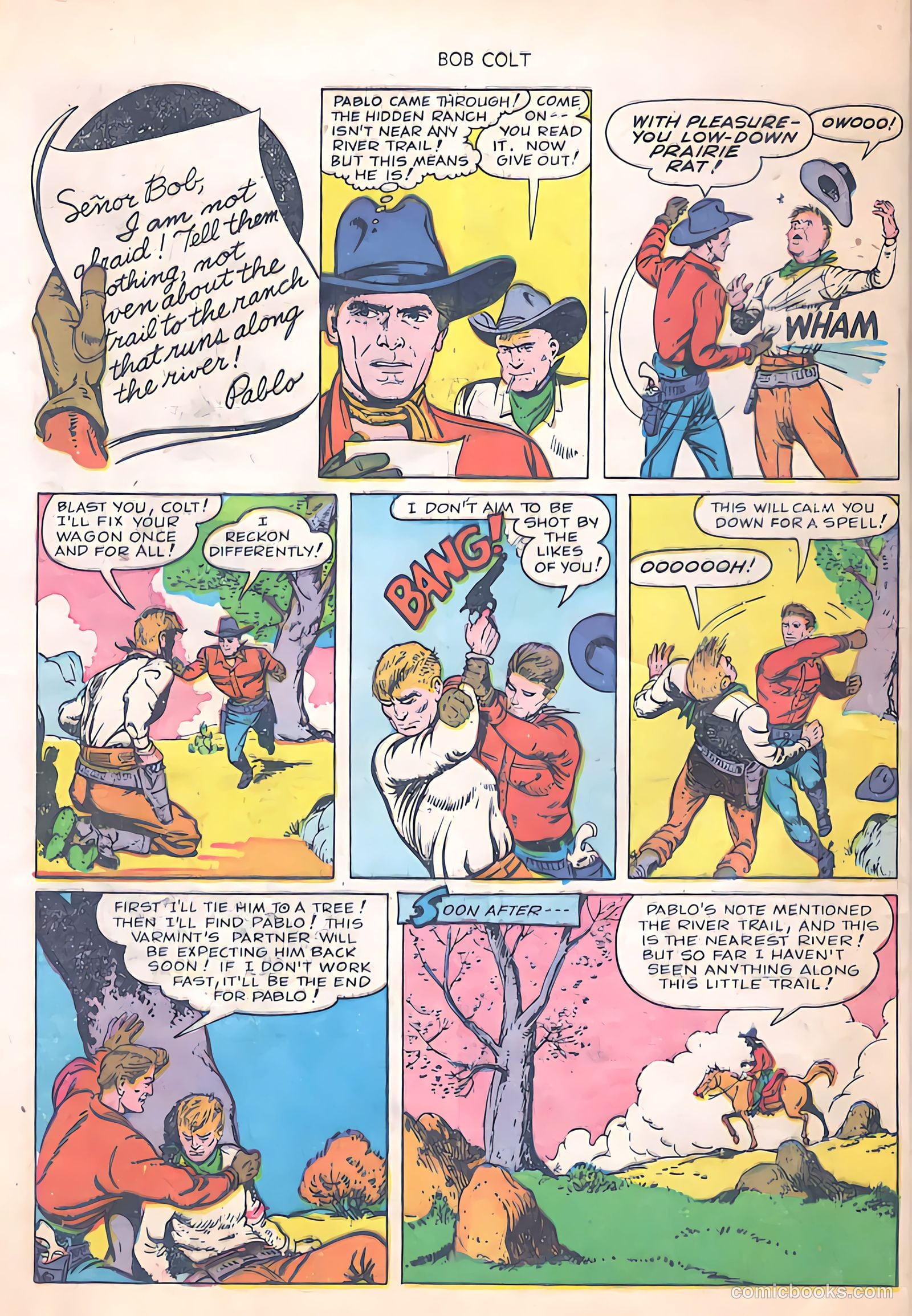 Bob Colt #1 (1950) — page 24 of 36