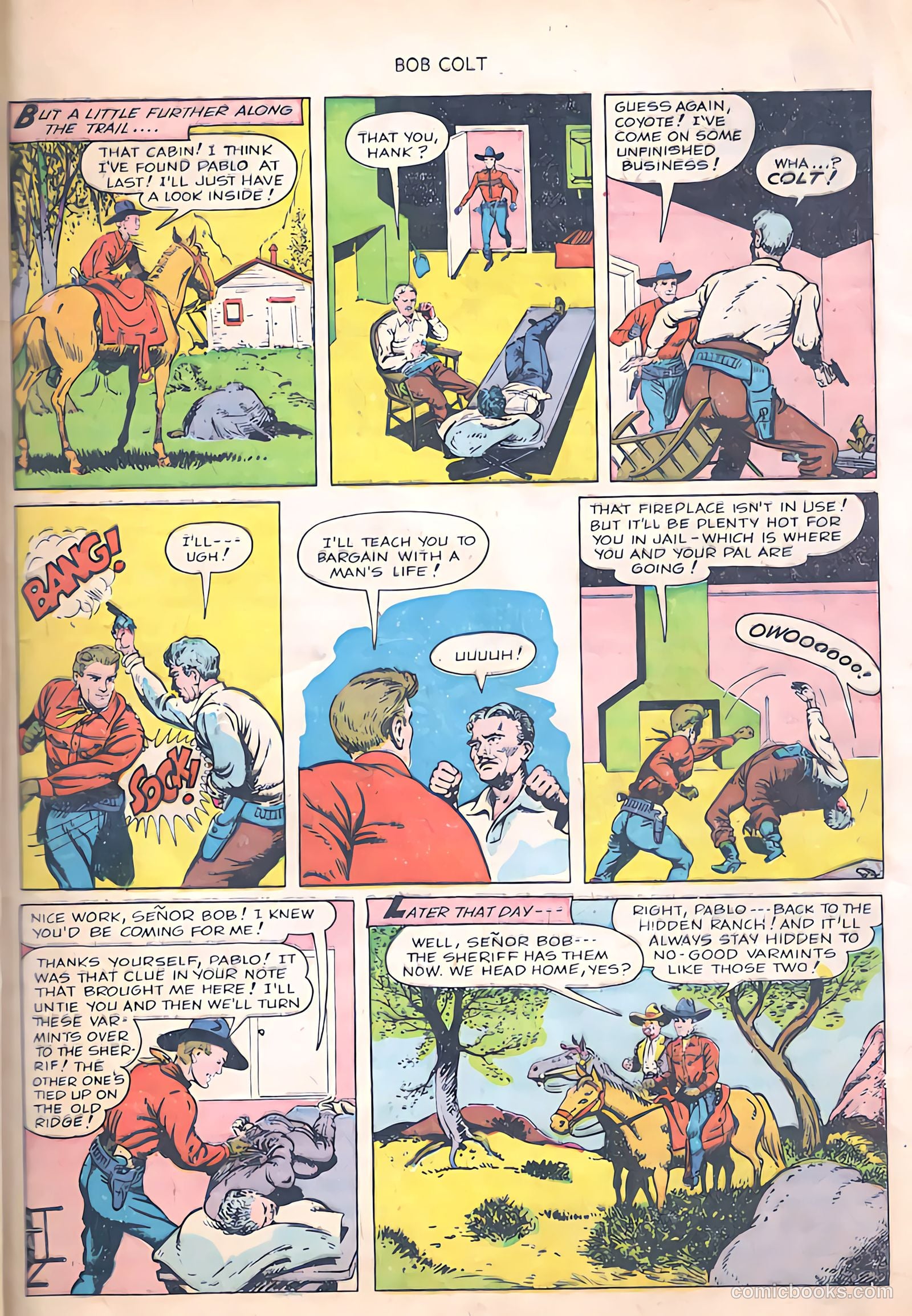 Bob Colt #1 (1950) — page 25 of 36