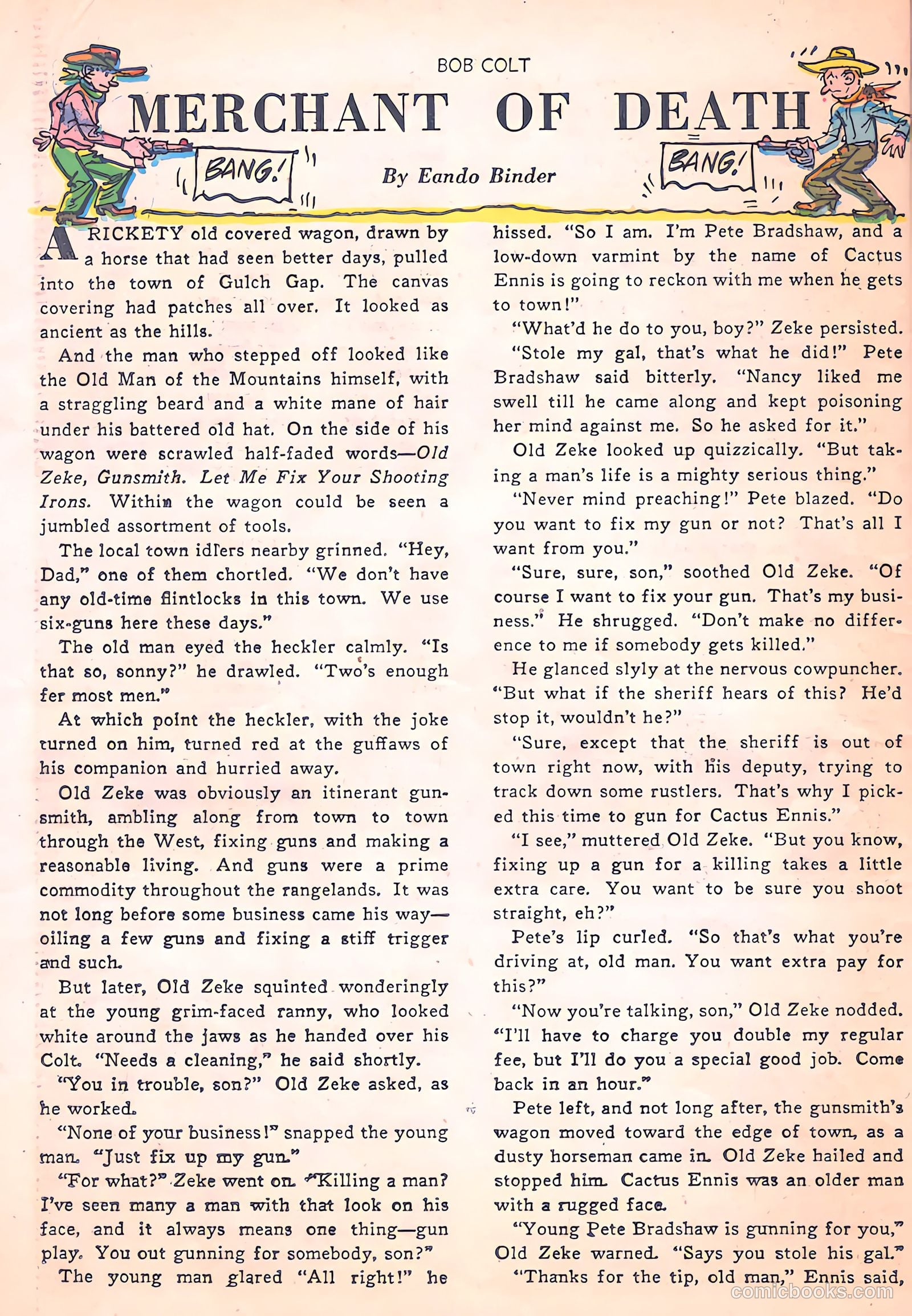 Bob Colt #1 (1950) — page 26 of 36