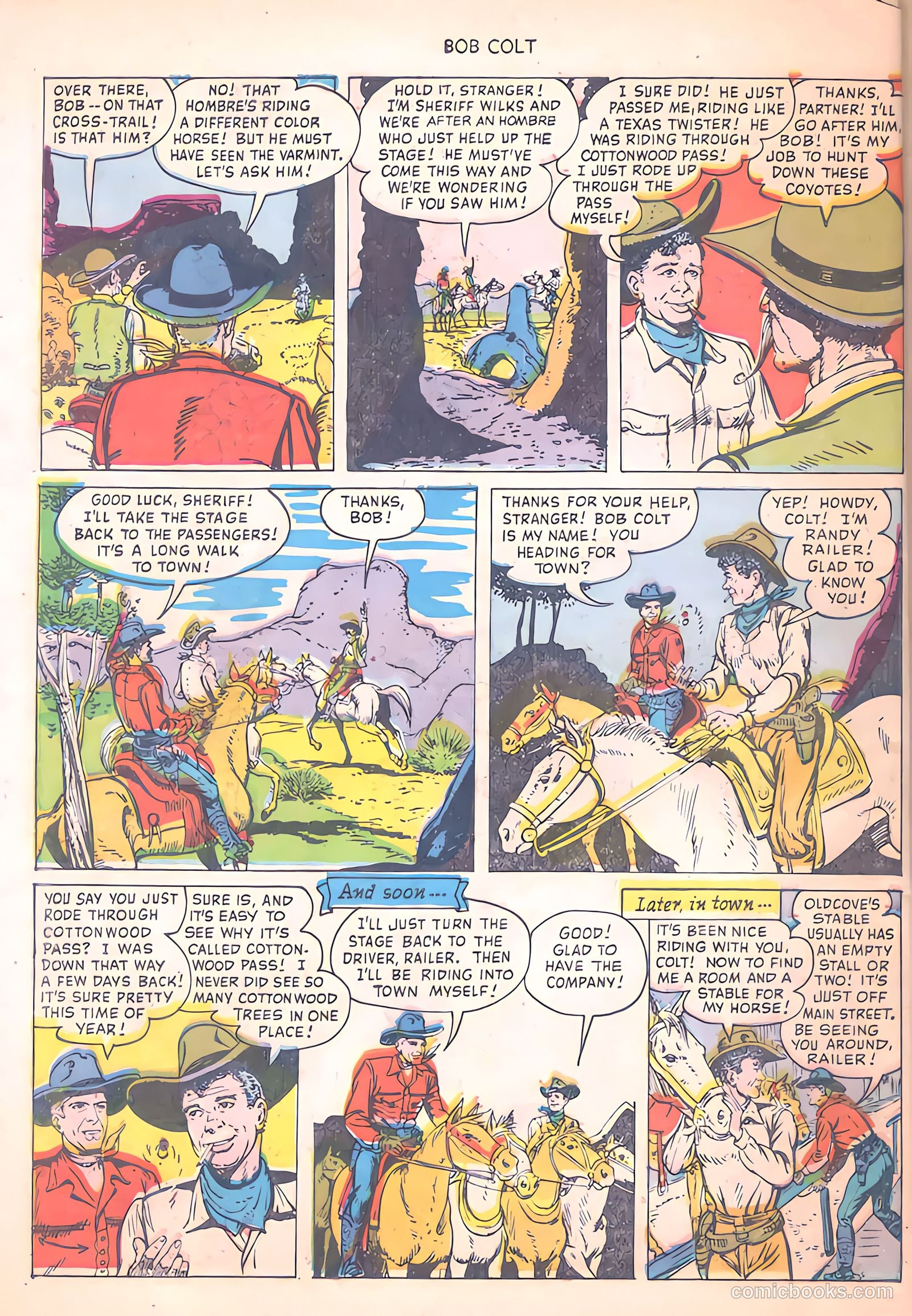Bob Colt #1 (1950) — page 30 of 36