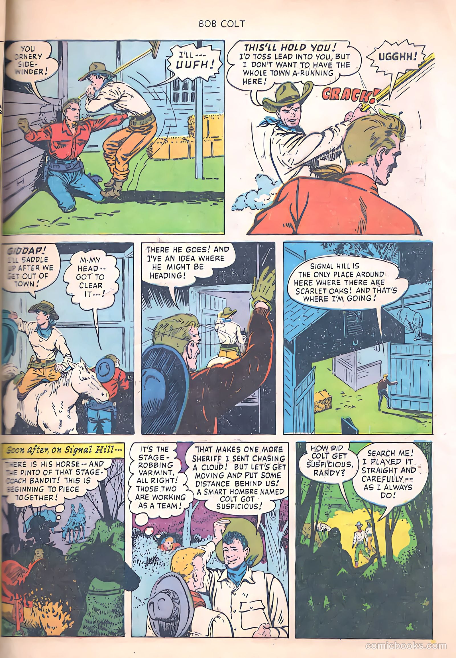 Bob Colt #1 (1950) — page 33 of 36
