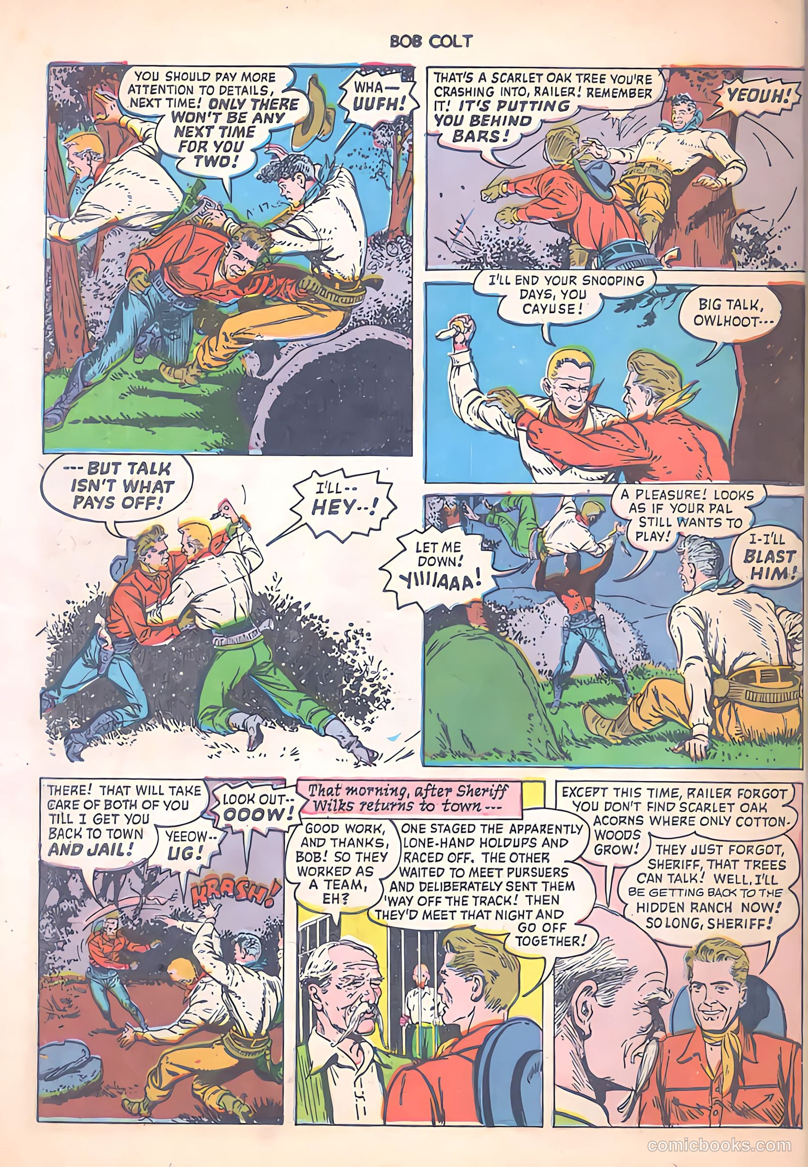 Bob Colt #1 (1950) — page 34 of 36